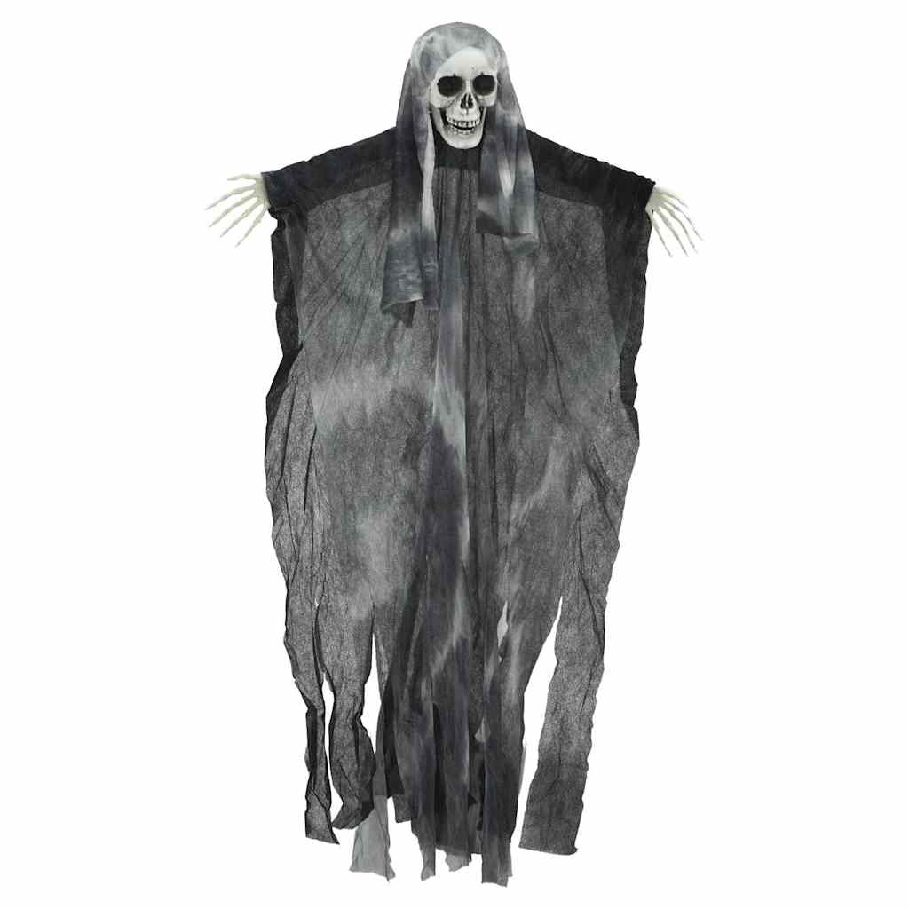 Hängender Halloween Geist 3 Stk. Schwarz 66 x 110 cm Polyester