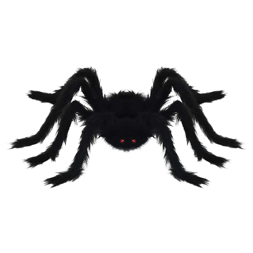 Halloween Spinnen Dekoration 6 stk. Schwarz 75 cm