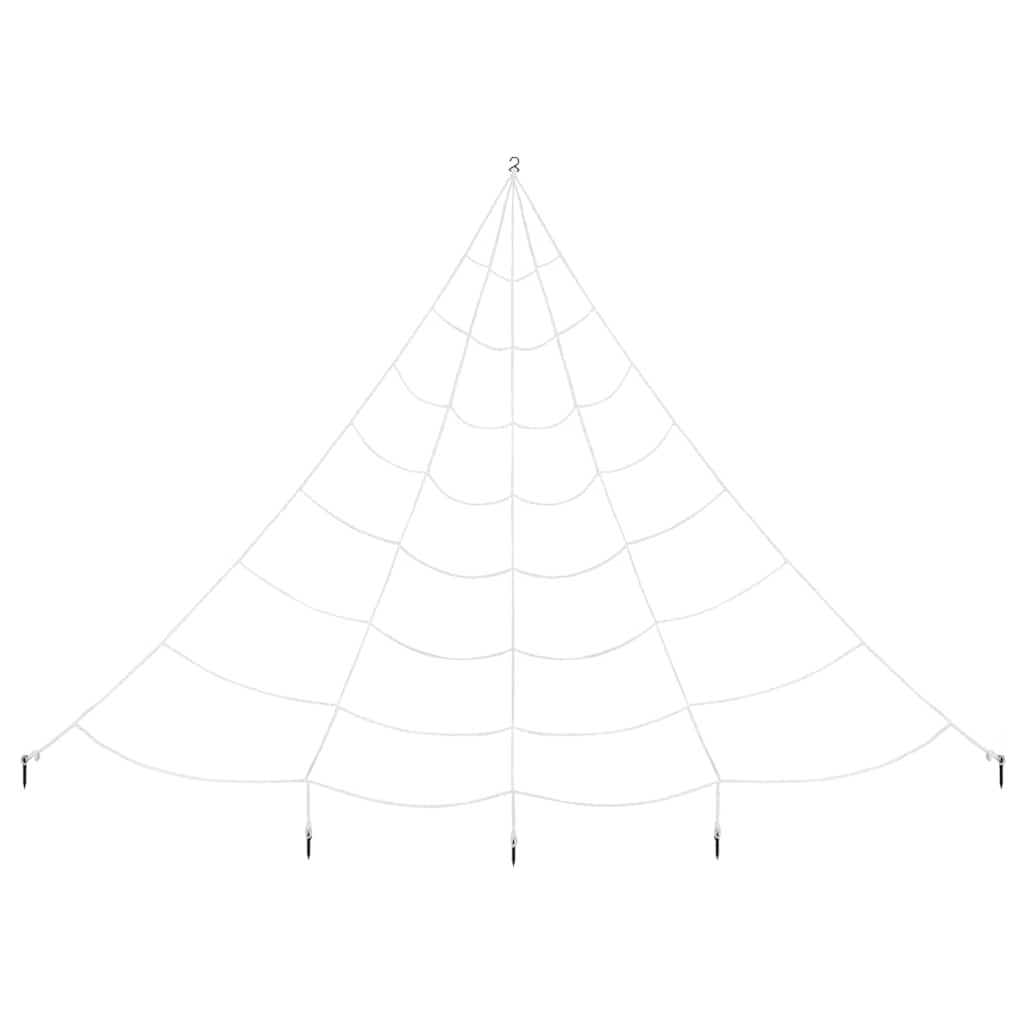 Halloween-Spinnendekoration mit Netzen 2 pcs Polyester 200 cm