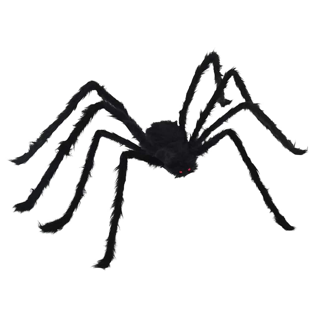 Halloween-Spinnendekoration mit Netzen 4 Stk. Schwarz und Weiß