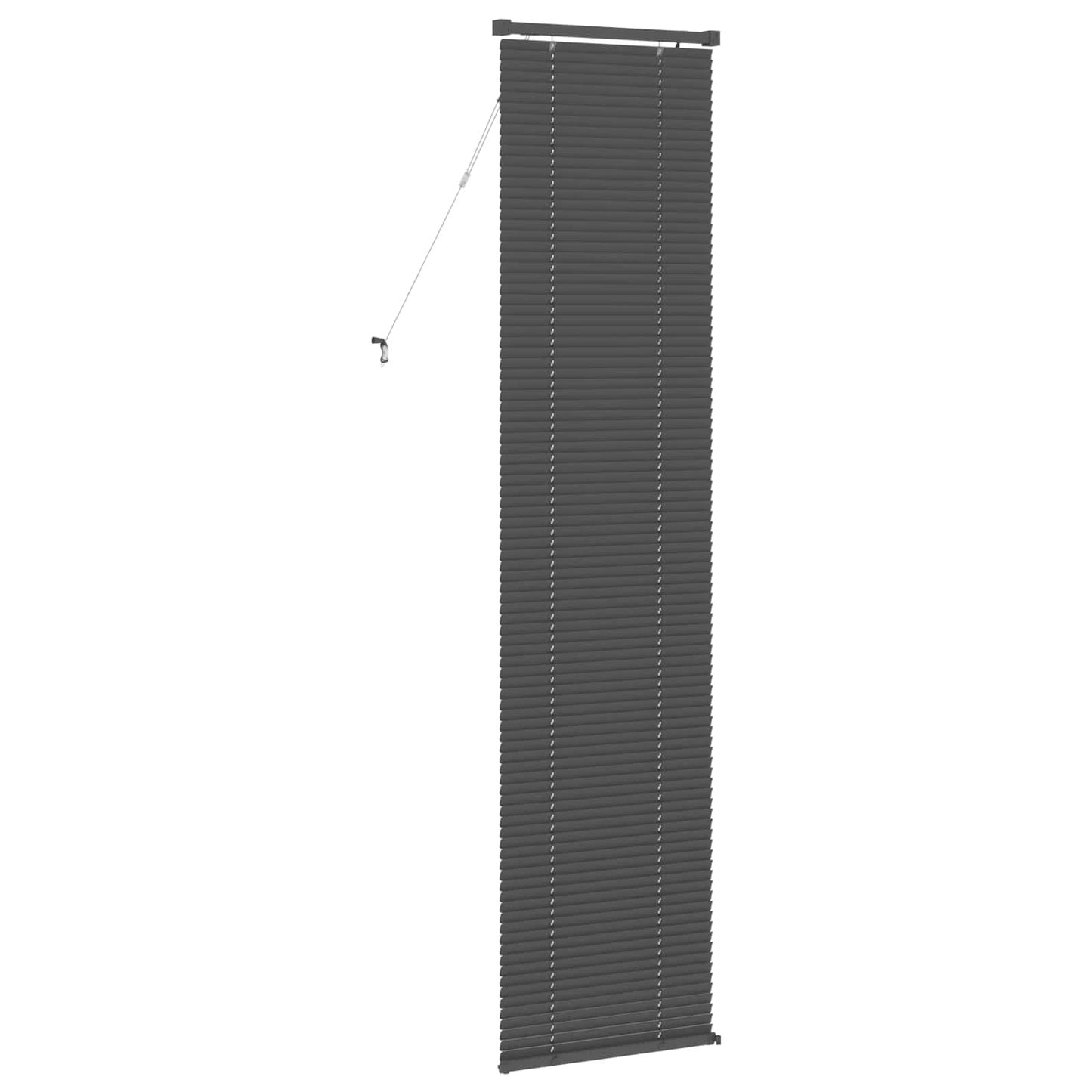 Venezianische Jalousie Silber Grau 213 x 40 cm 25 mm PVC