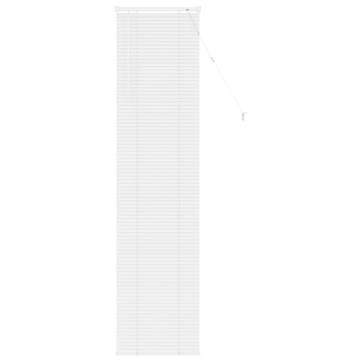 Jalousie Weiß 213 x 60 cm 25 mm PVC