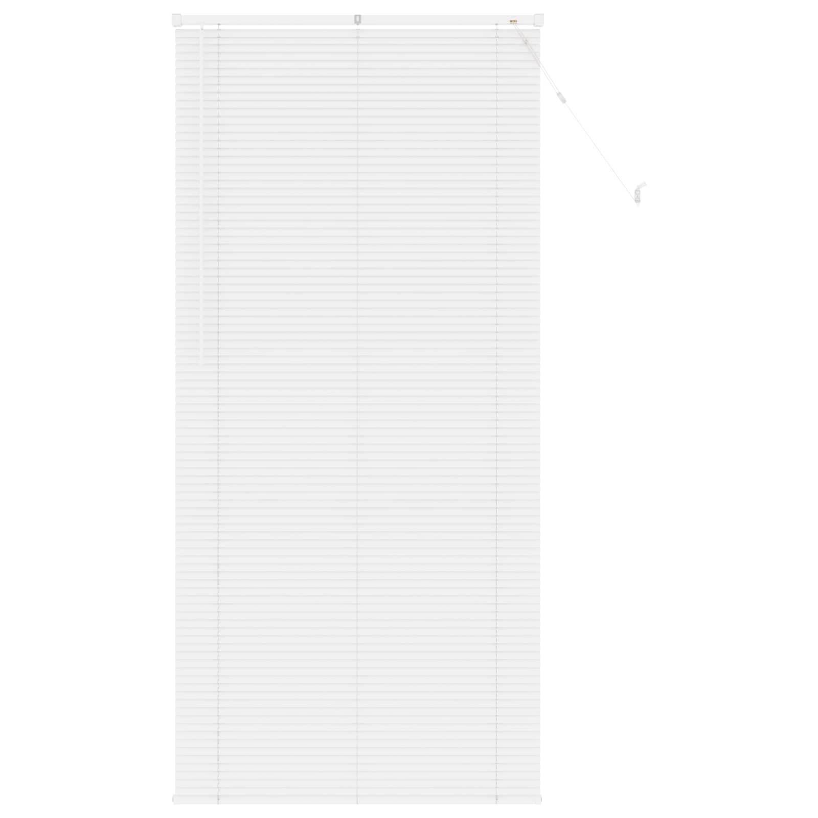Venezianische Jalousie Weiß 213 x 70 cm 25 mm PVC