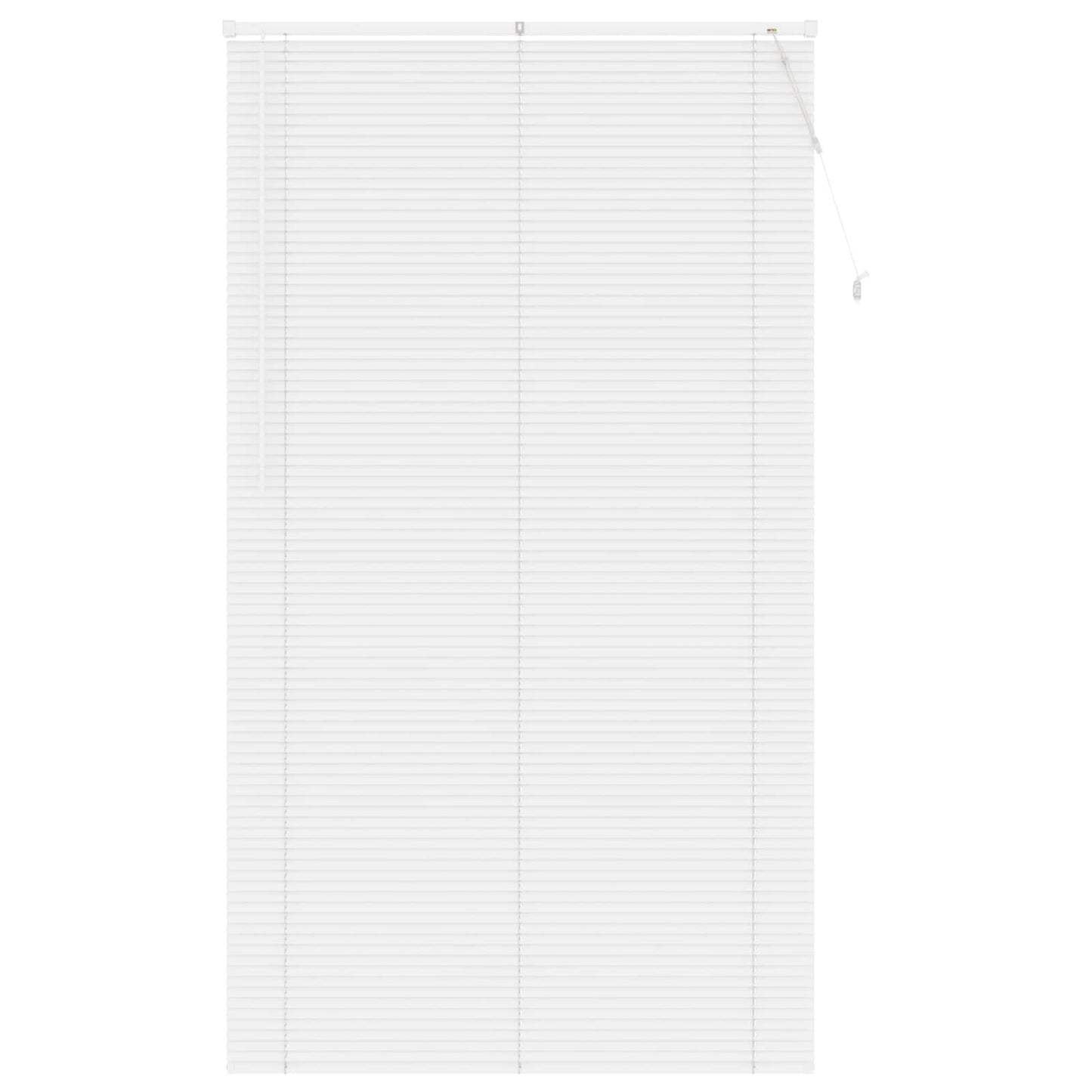 Venezianische Jalousie Weiß 213 x 120 cm 25 mm PVC