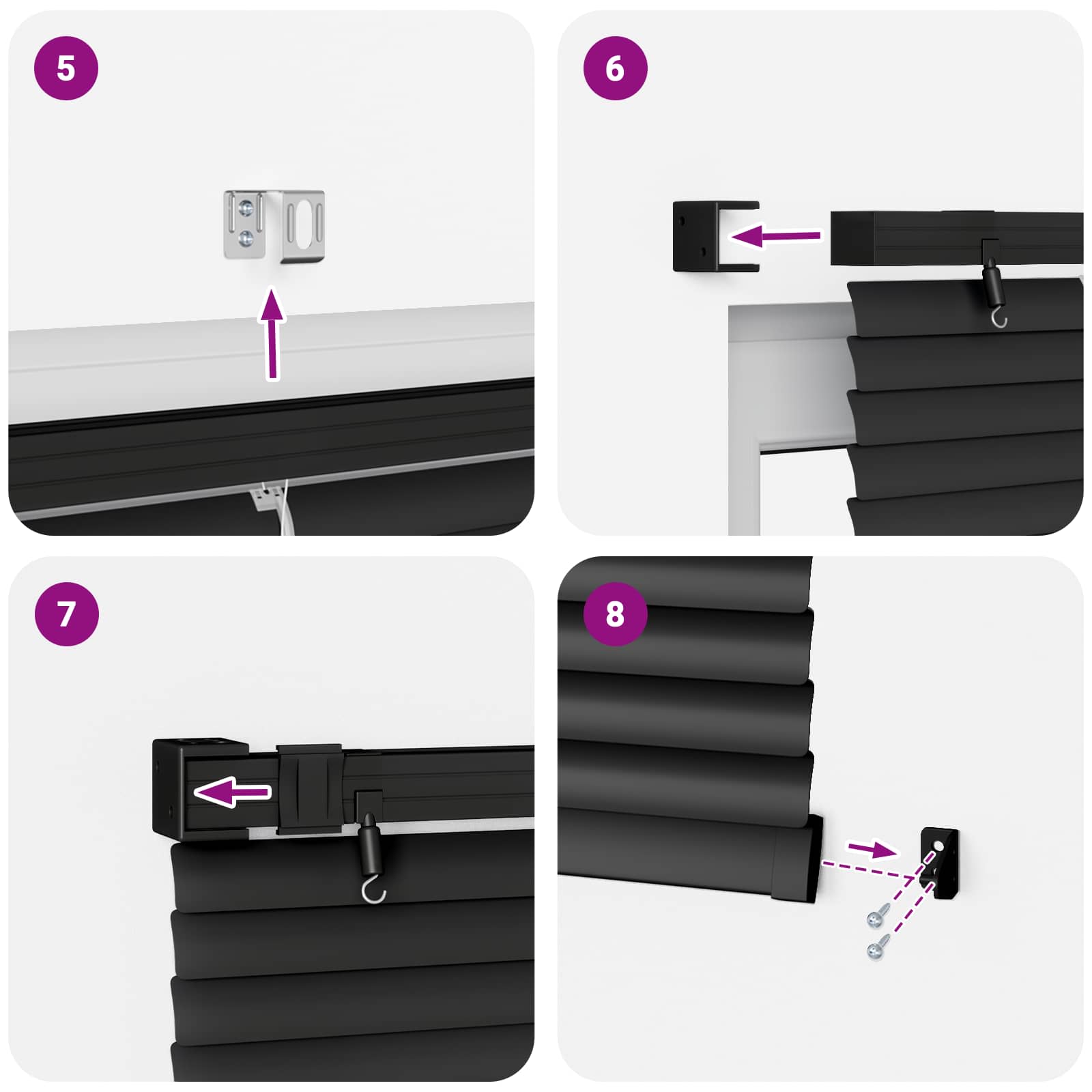 Venezianische Jalousie Schwarz 213 x 130 cm 25 mm PVC