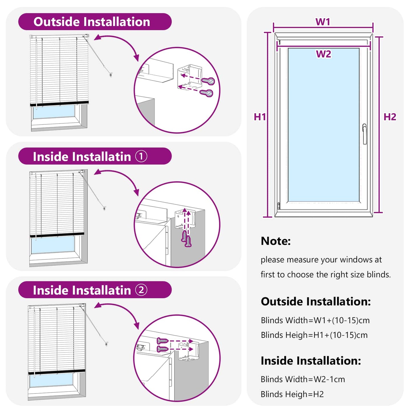 Venezianische Jalousie Hellbraun mit Muster 213 x 90 cm 25 mm