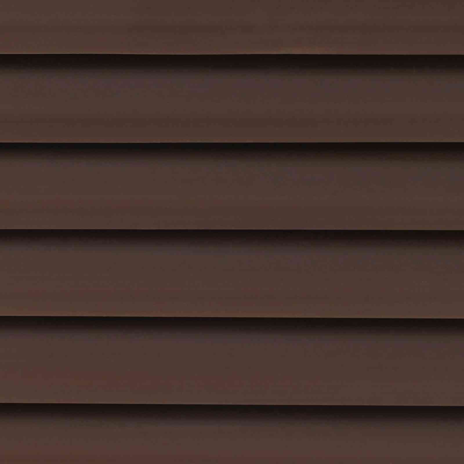 Venezianische Jalousie Dunkelbraun mit Muster 213 x 130 cm PVC