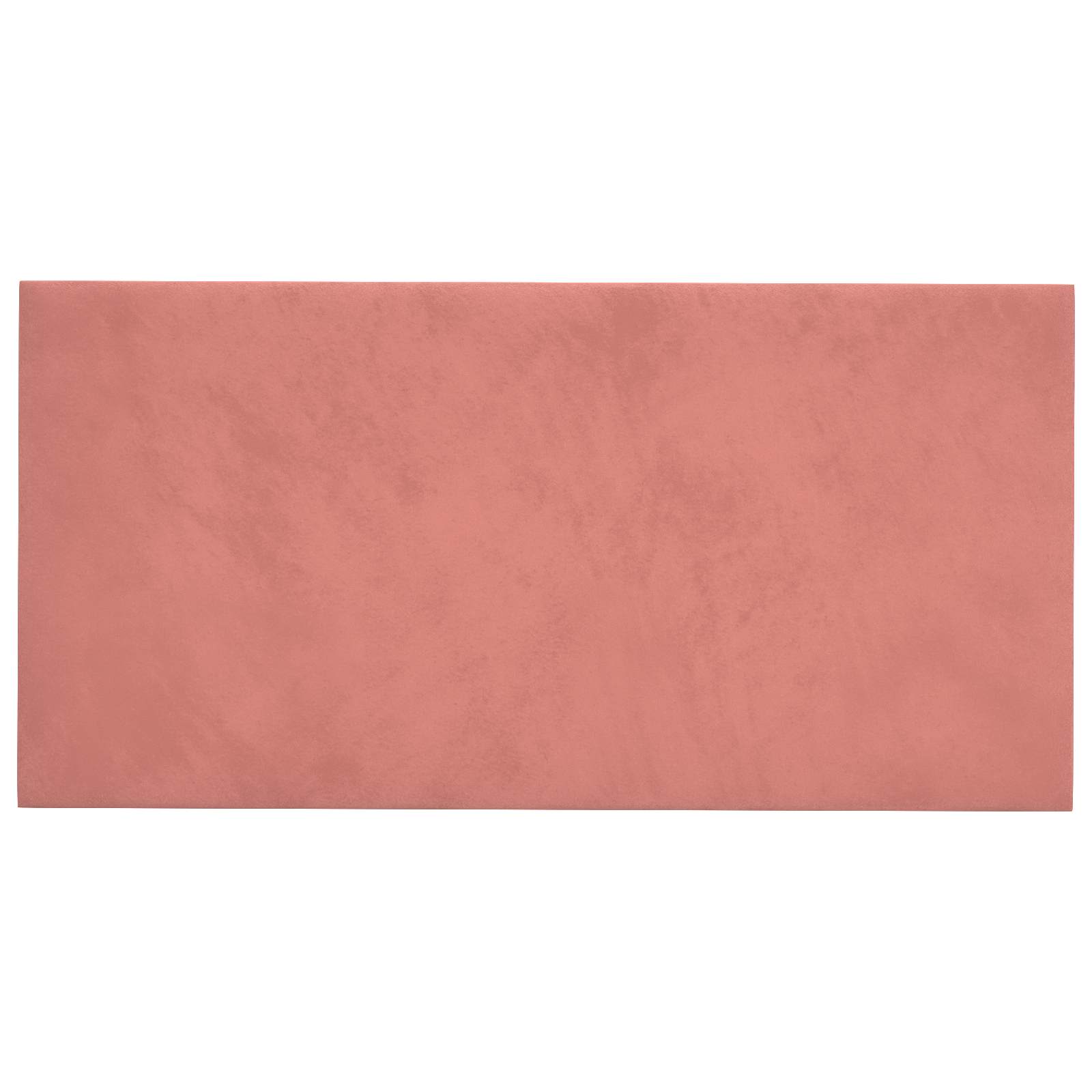 Wandkopfteilen 12 stk. Rosa Samt