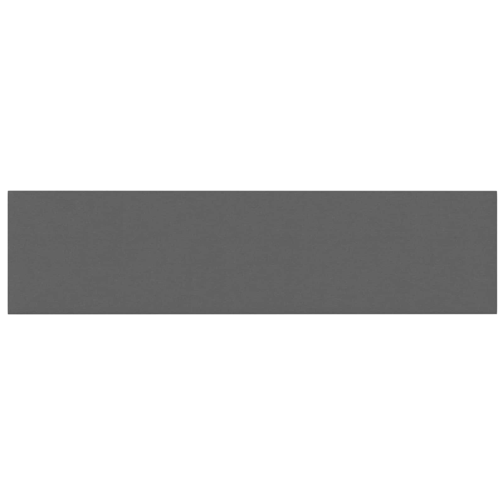 Wandkopfteilen 12 stk. 60 x 15 cm Hellgrau Stoff
