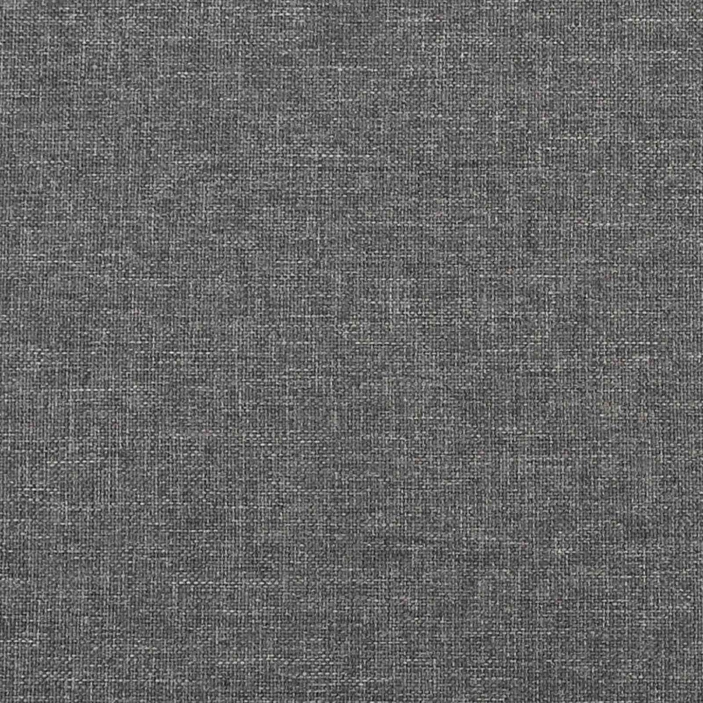Wandkopfteilen 12 Stk. 60 x 15 cm Hellgrau Stoff