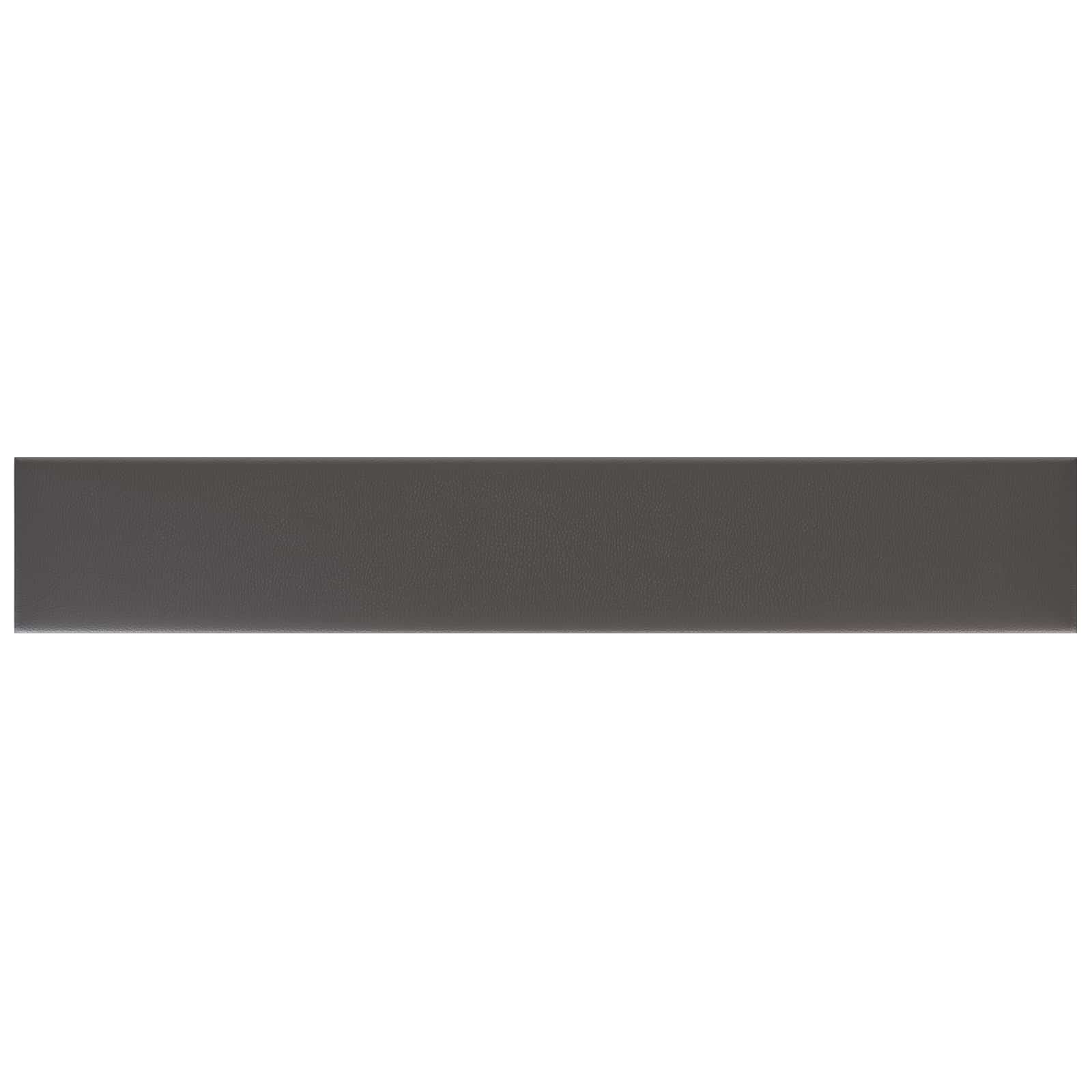 Wandkopfteilen 12 stk. 90 x 15 cm Grau Stoff