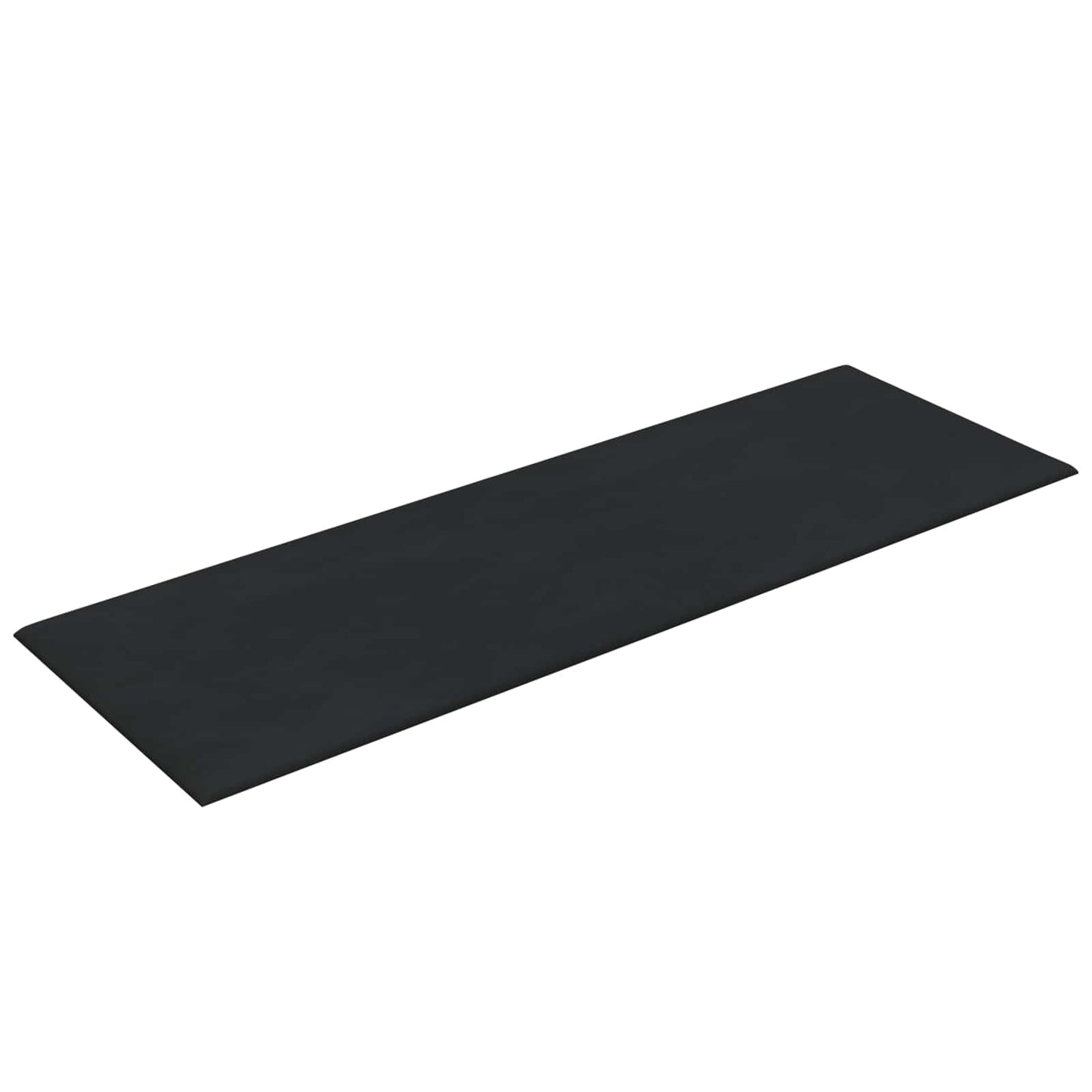 Wandkopfteilen 12 stk. Schwarz Samt