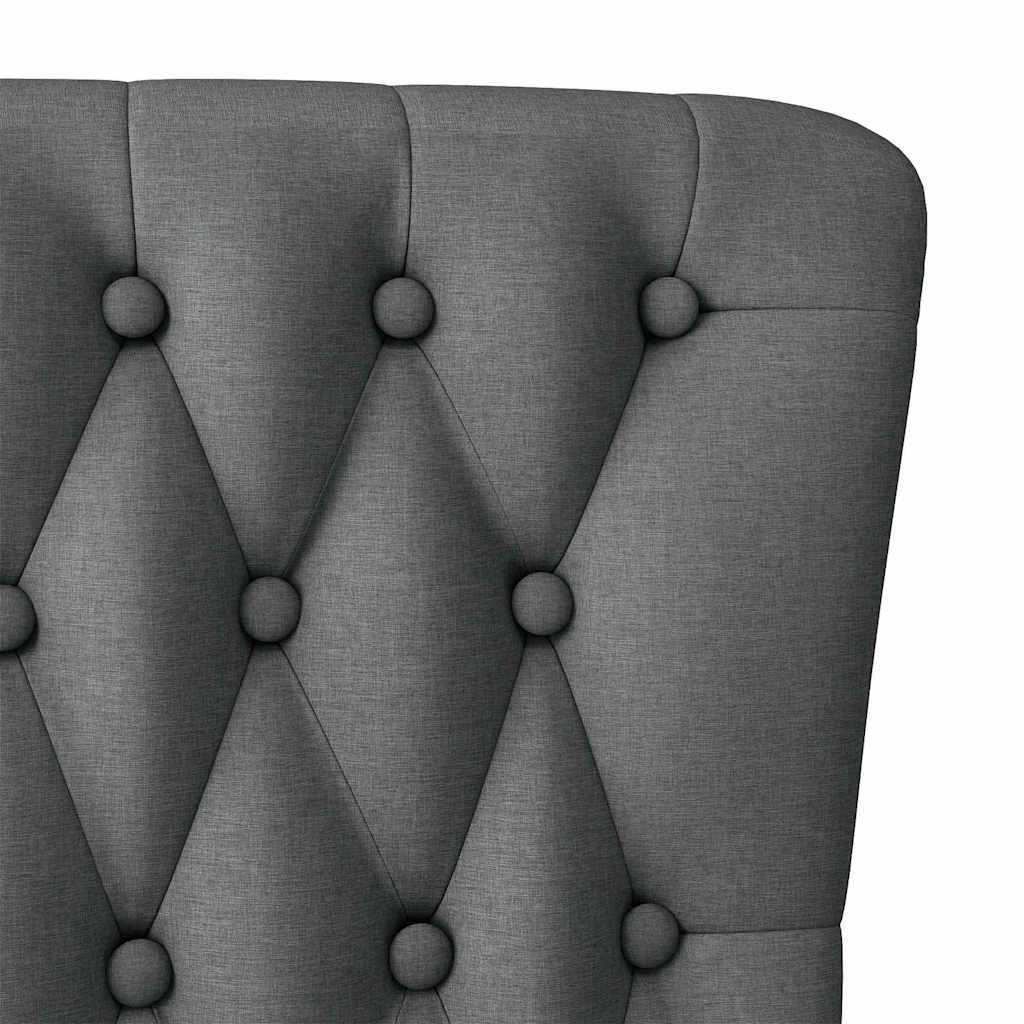 Schlafsessel Dunkelgrau 56,5 x 70 x 110 cm Stoff