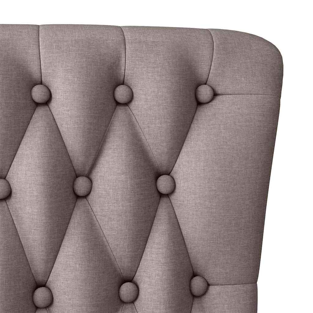 Schlafsessel Taupe 56,5 x 70 x 110 cm Stoff