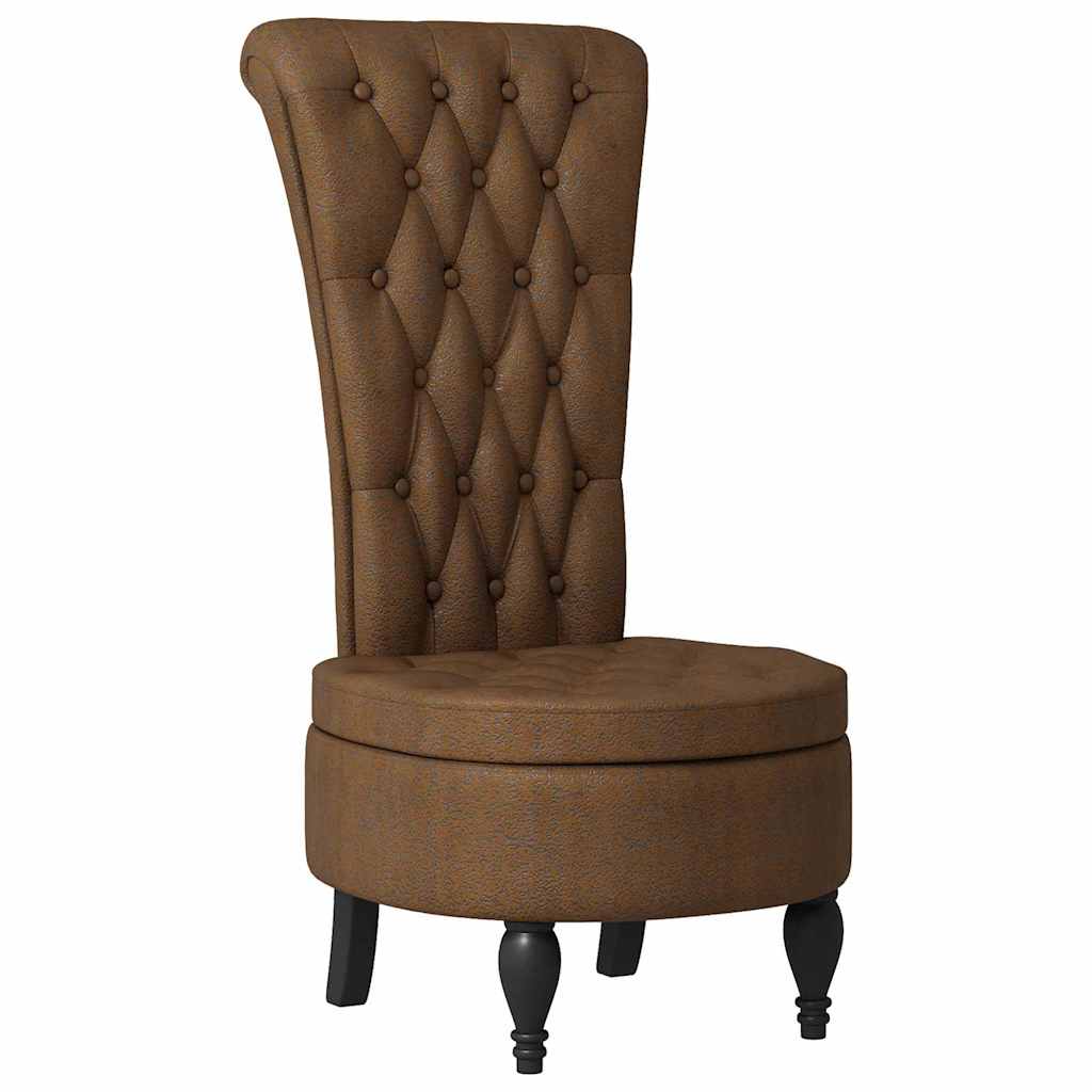 Schlafsessel Braun 56,5 x 70 x 110 cm Kunstwildleder