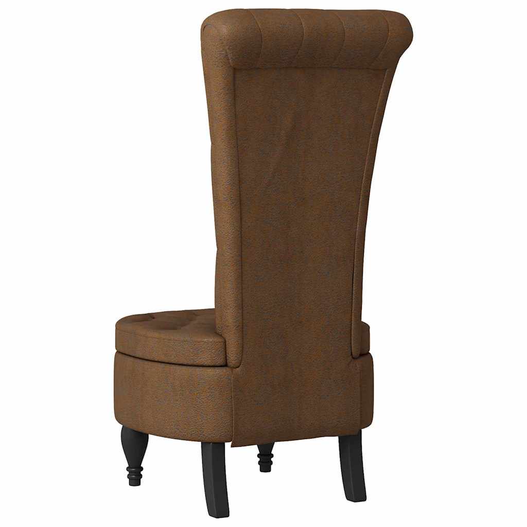 Schlafsessel Braun 56,5 x 70 x 110 cm Kunstwildleder