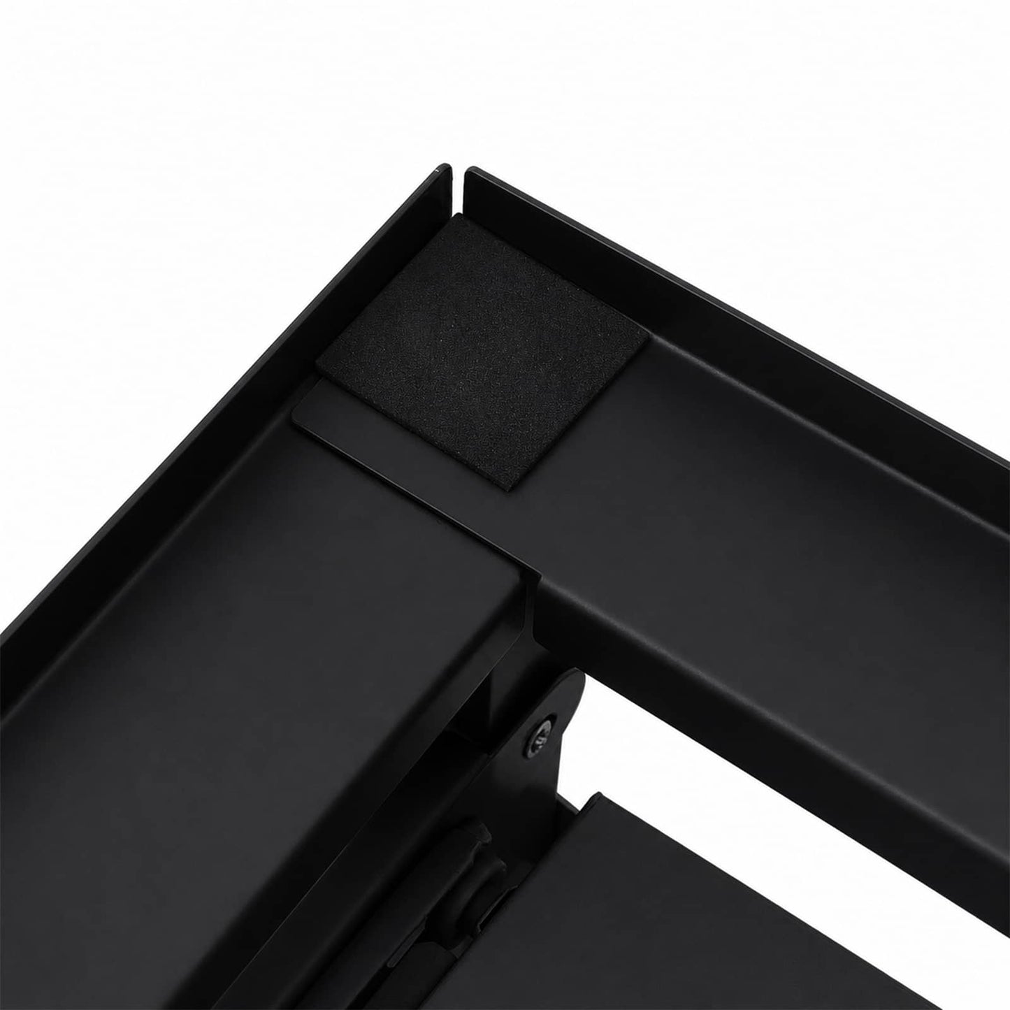 Waschmaschinen-Podest 2 pcs Schwarz 120 x 56 x 52 cm Stahl