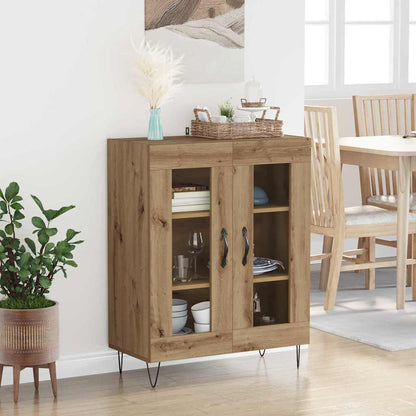 Sideboard Artisan-Eiche 69,5 x 34 x 90 cm Holzwerkstoff