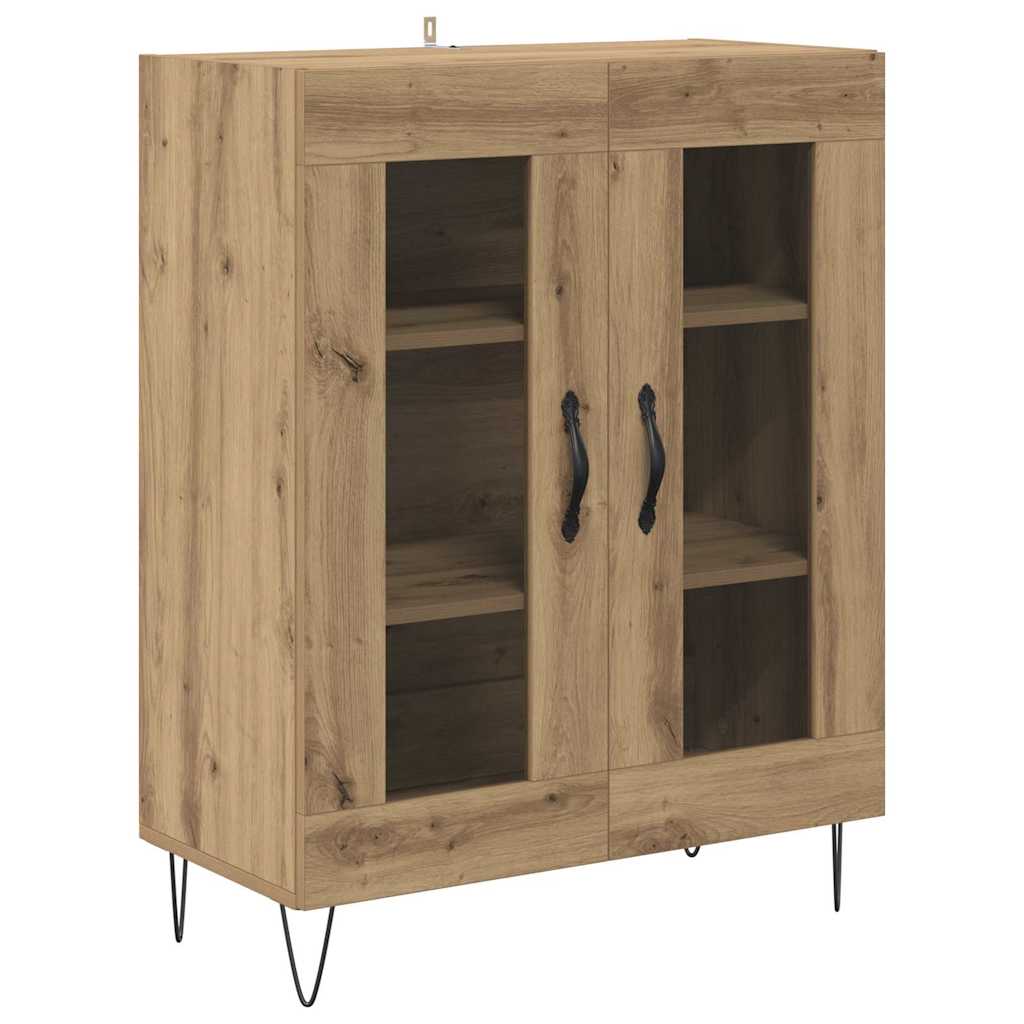 Sideboard Artisan-Eiche 69,5 x 34 x 90 cm Holzwerkstoff