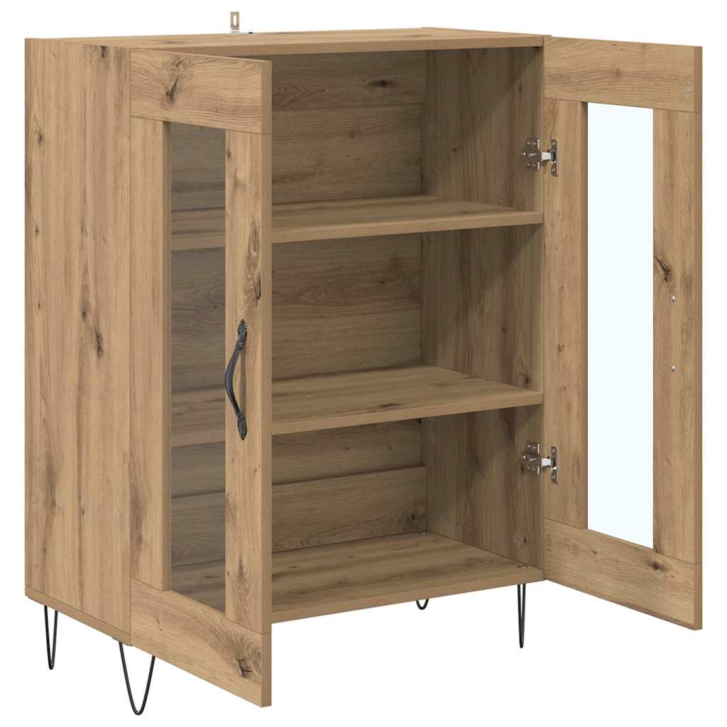 Sideboard Artisan-Eiche 69,5 x 34 x 90 cm Holzwerkstoff