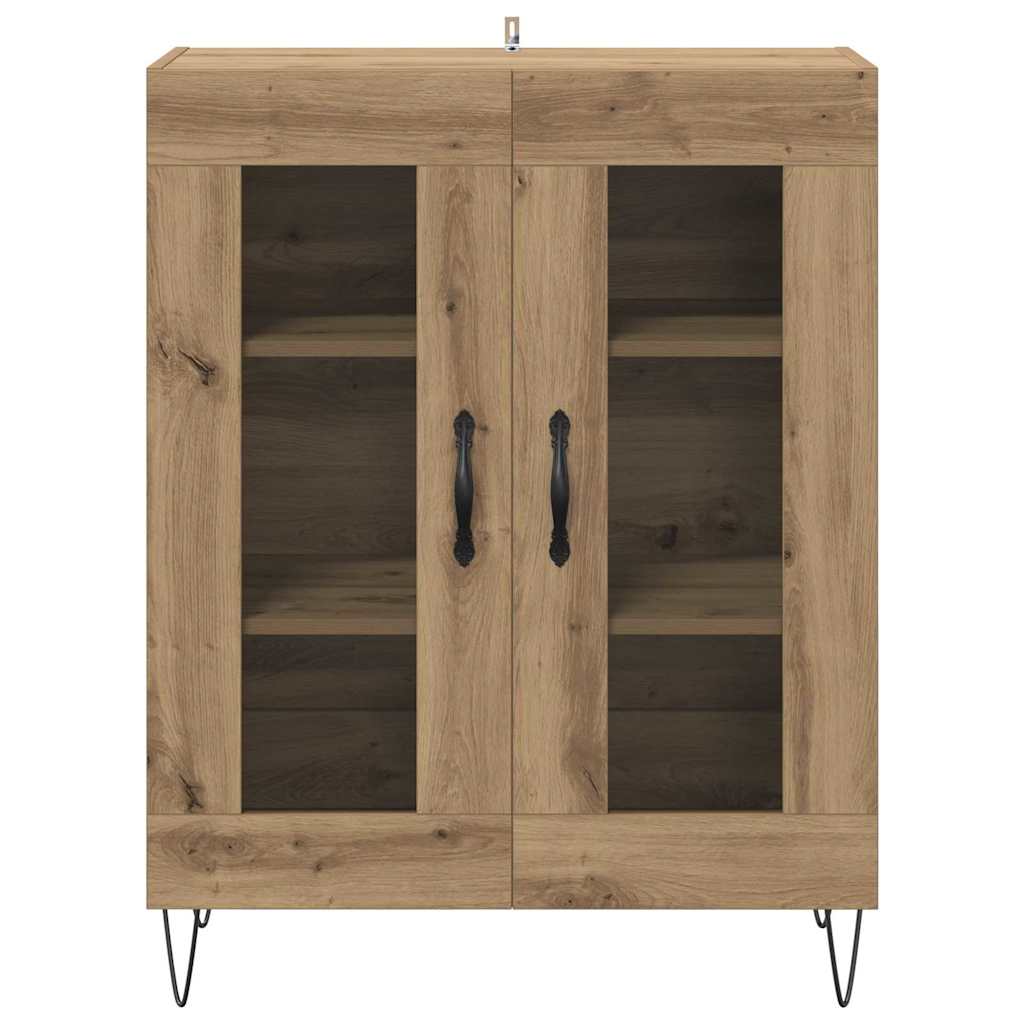 Sideboard Artisan-Eiche 69,5 x 34 x 90 cm Holzwerkstoff
