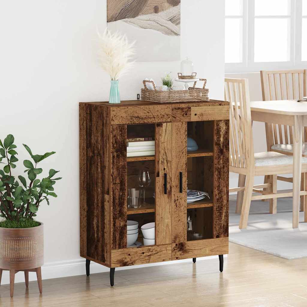 Sideboard Altholz 69,5 x 34 x 90 cm Holzwerkstoff