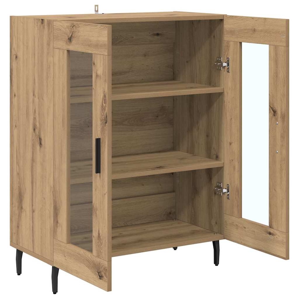 Sideboard Artisan-Eiche 69,5 x 34 x 90 cm Holzwerkstoff