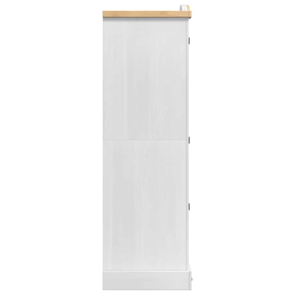 Kleiderschrank CORONA Weiß 101 x 52 x 170 cm