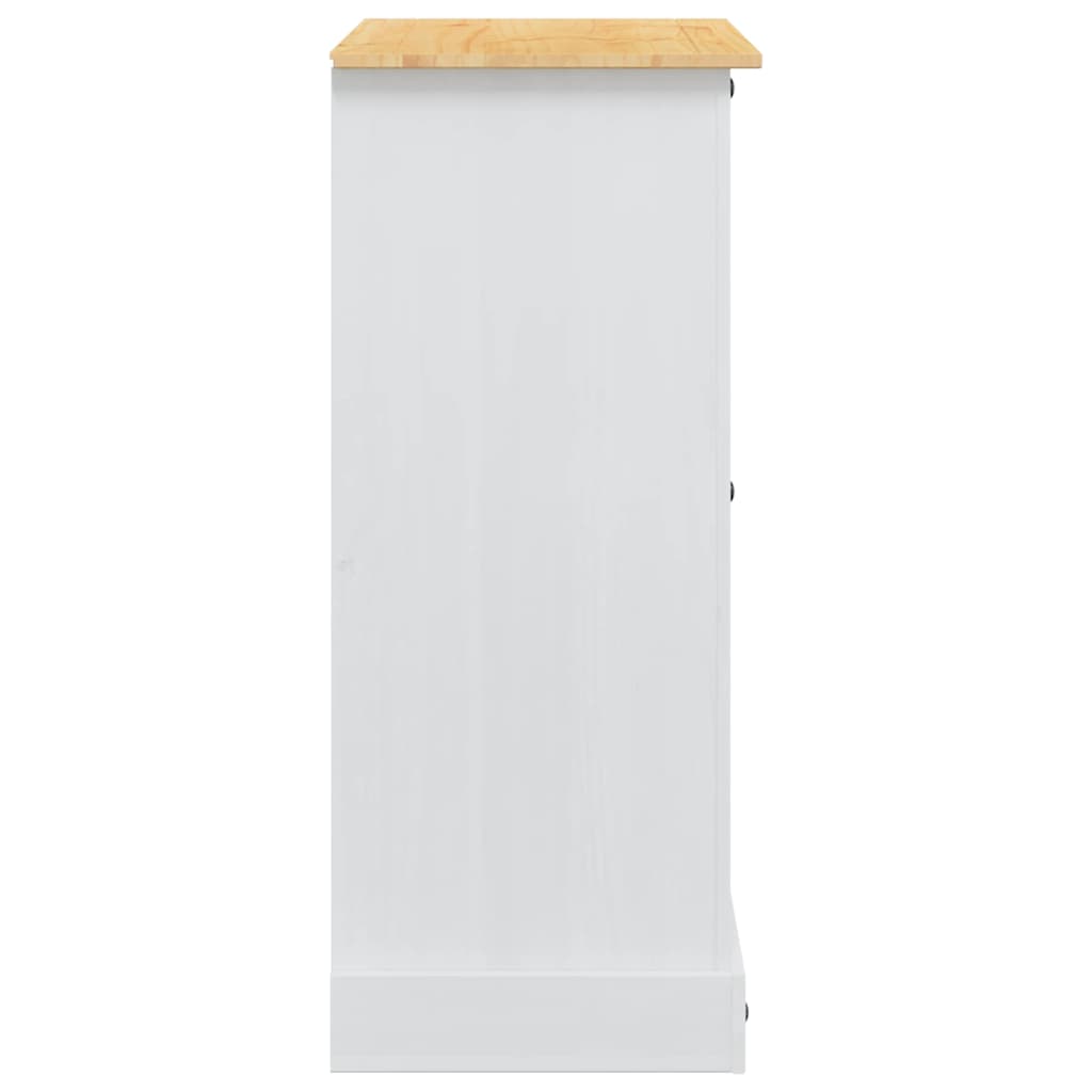 Aufbewahrungs-Truhen mit Speicher Corona Weiß 92 x 48 x 114 cm