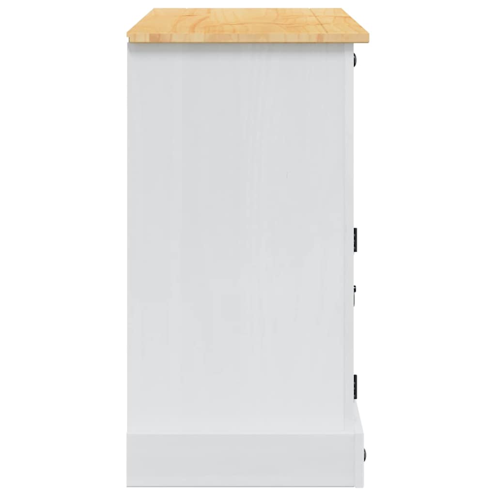 Aufbewahrungs-Truhen CORONA Weiß 112 x 40 x 75 cm