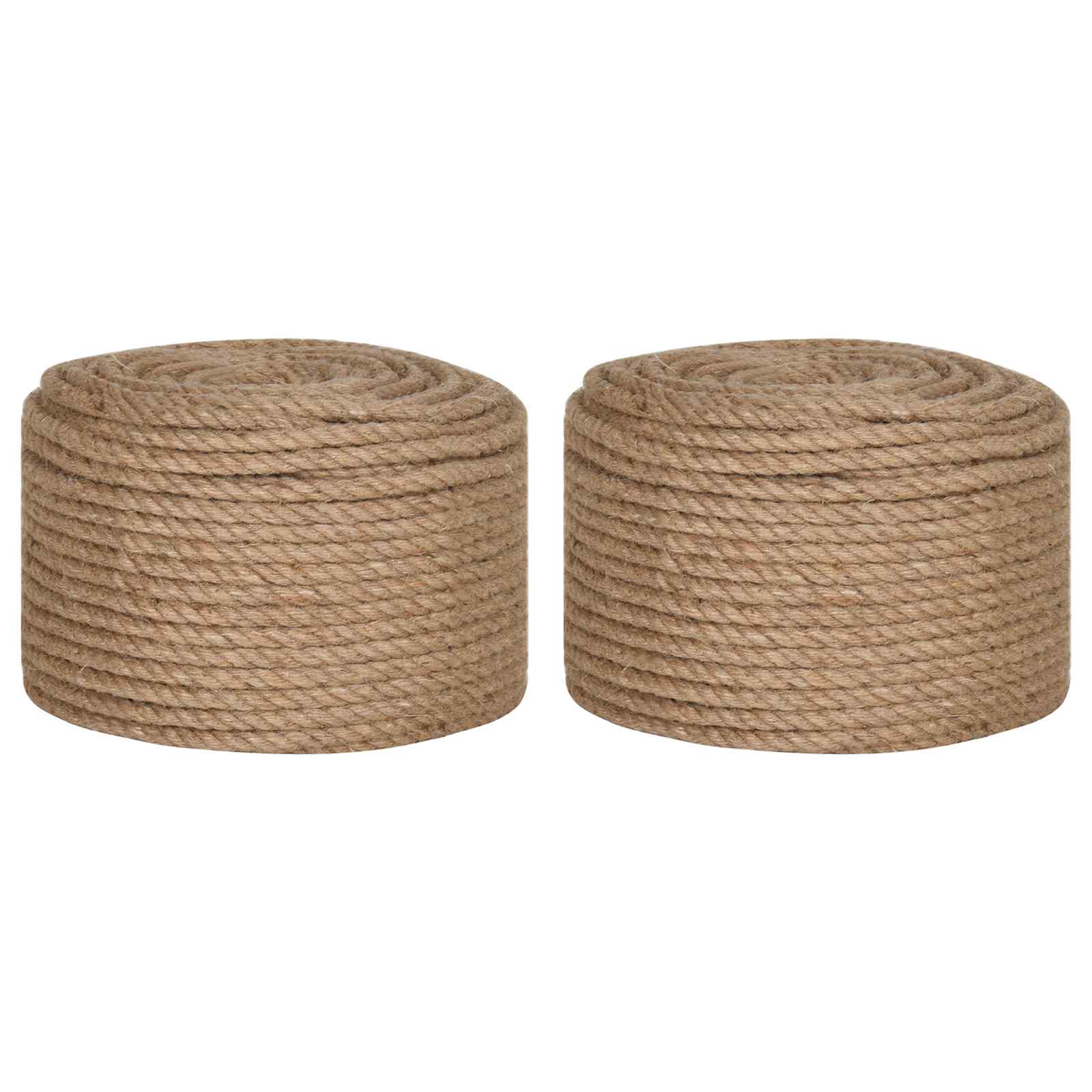 Juteschnur 2 stk. 2 mm 100 m Natur 100% Tossa Jute