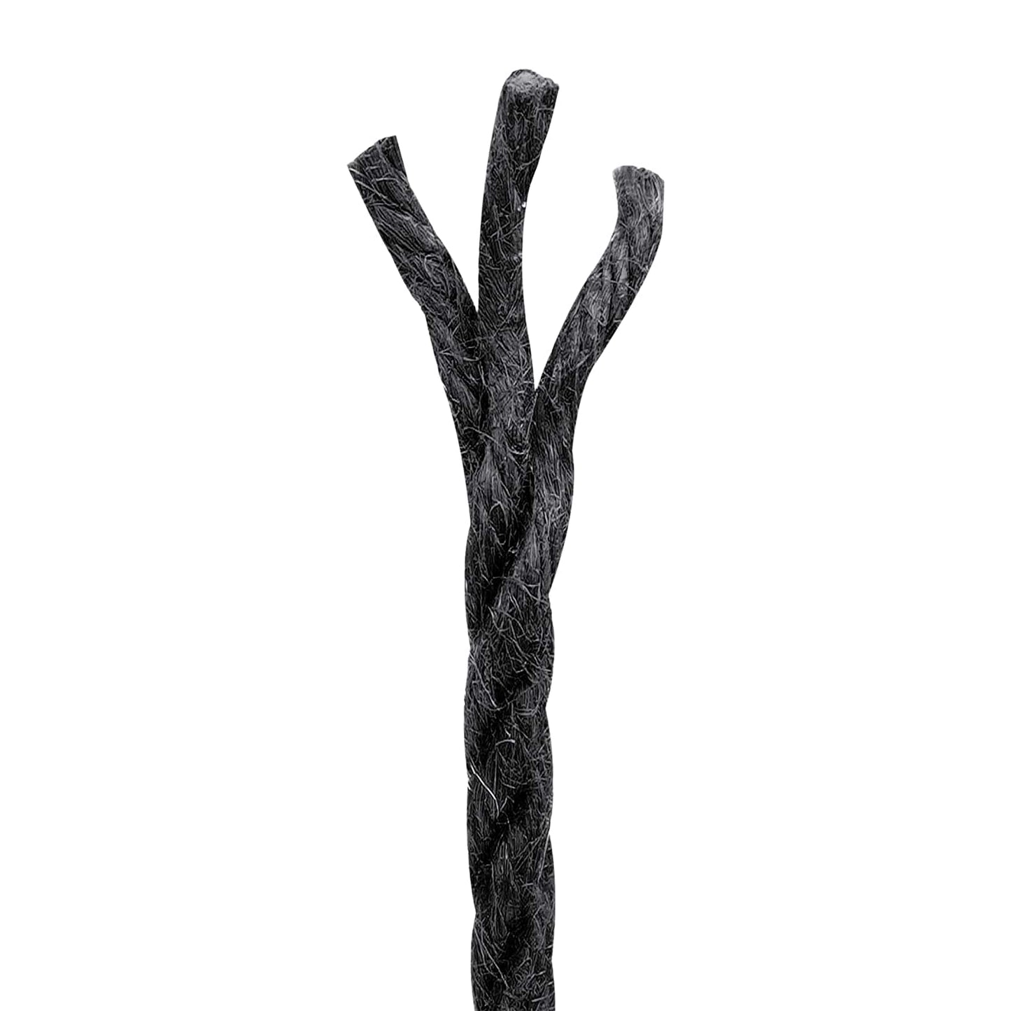 Juteschnur 2 stk. 2 mm Schwarz 100% Tossa Jute