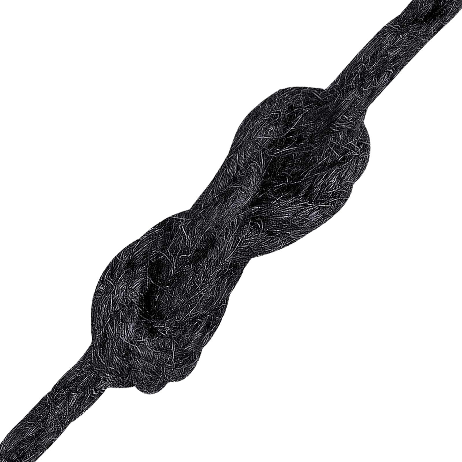 Juteschnur 10 stk. 2 mm Schwarz 100% Tossa Jute
