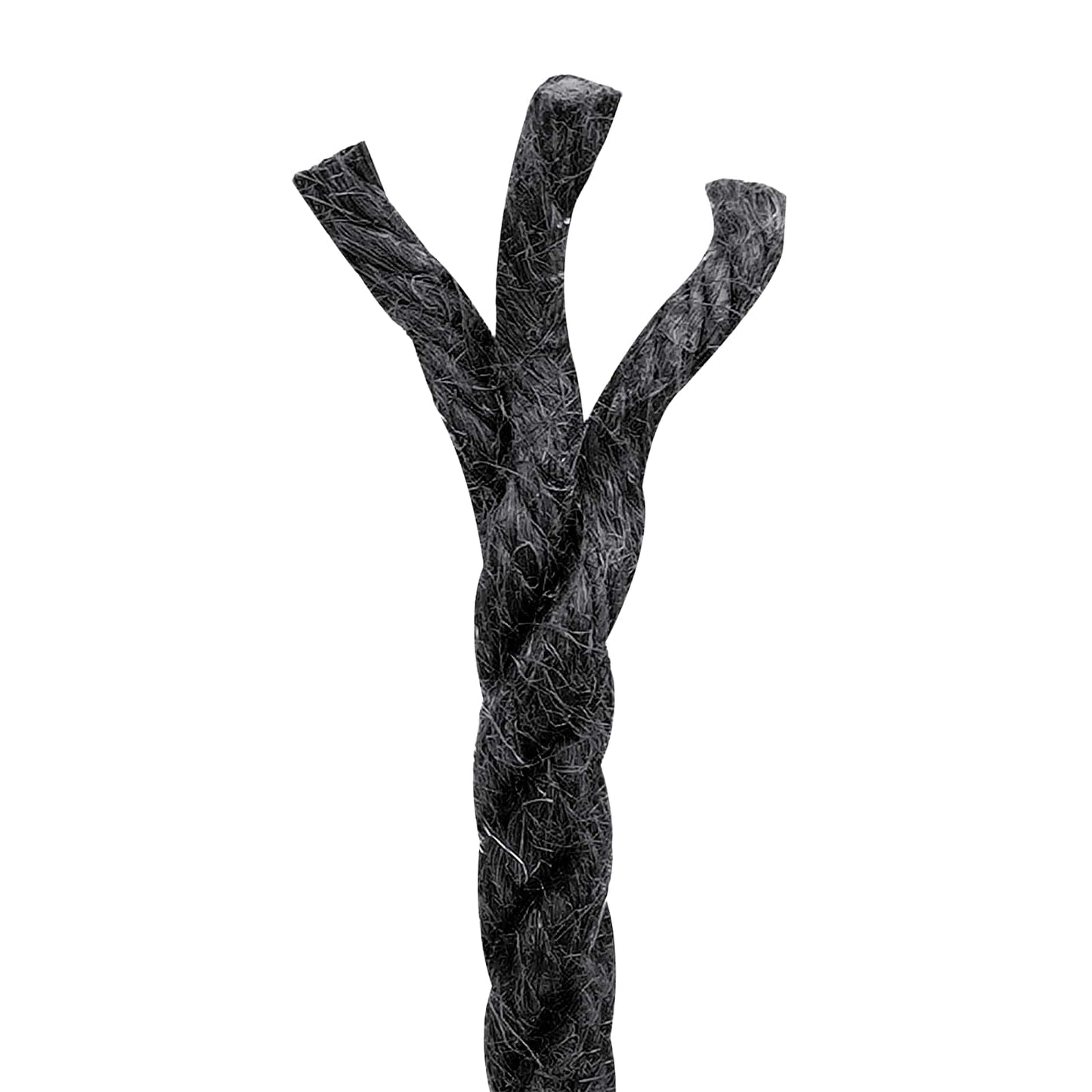 Juteseil 6 mm Schwarz 100% Tossa Jute