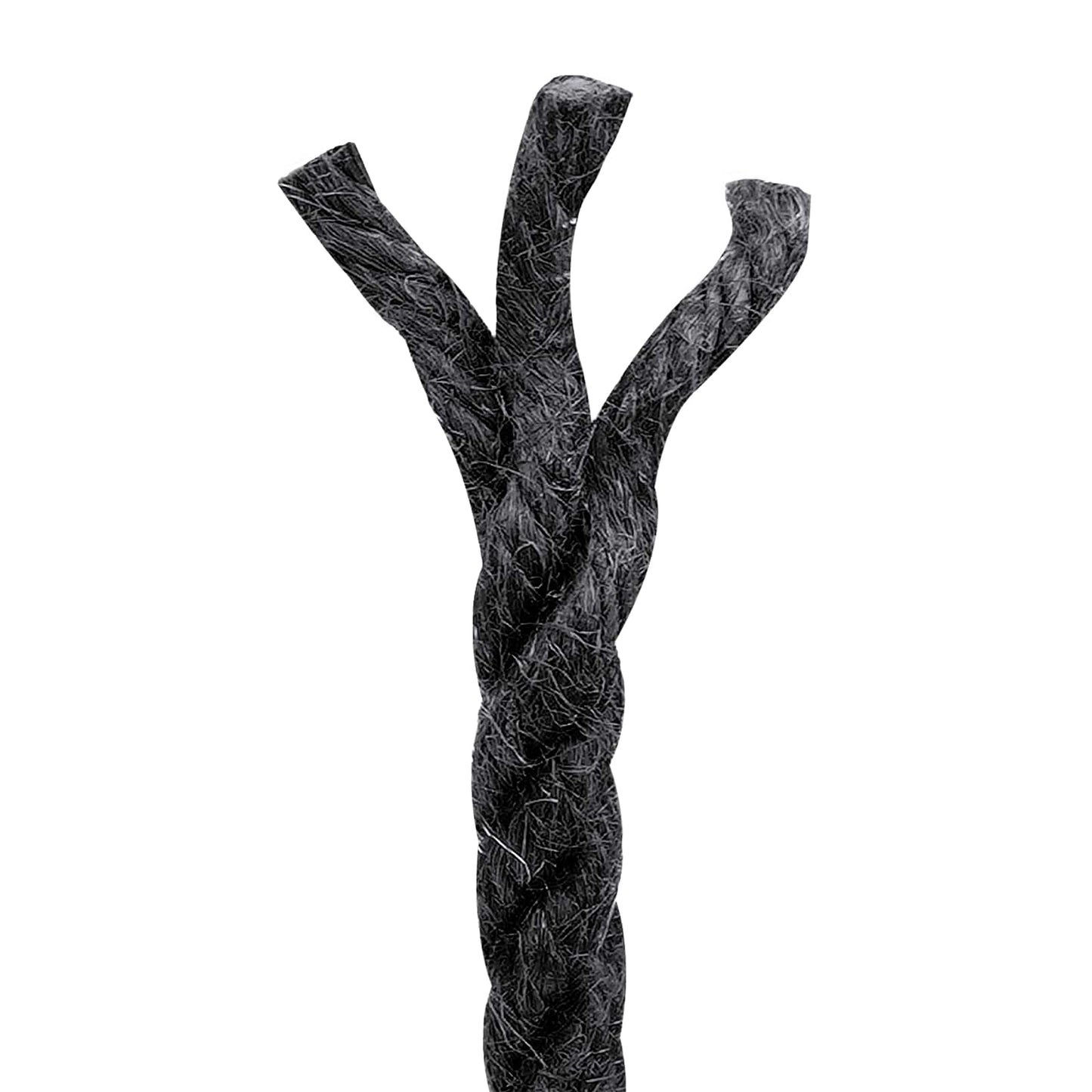 Juteseil 8 mm Schwarz 100% Tossa Jute