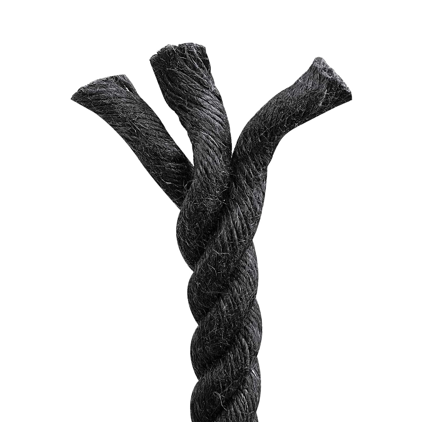 Juteseil 20 mm Schwarz 100% Tossa Jute