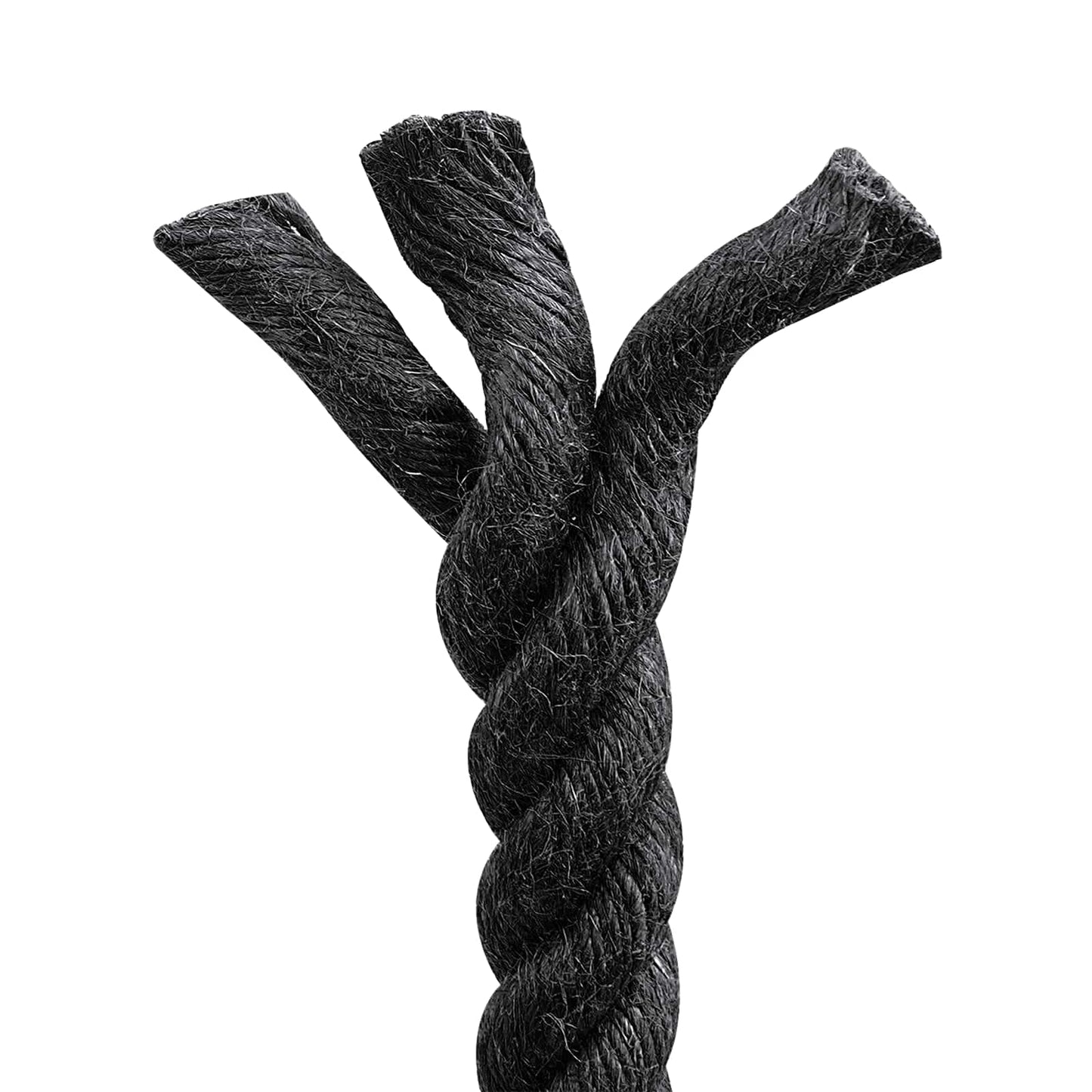 Juteseil 24 mm Schwarz 100% Tossa Jute