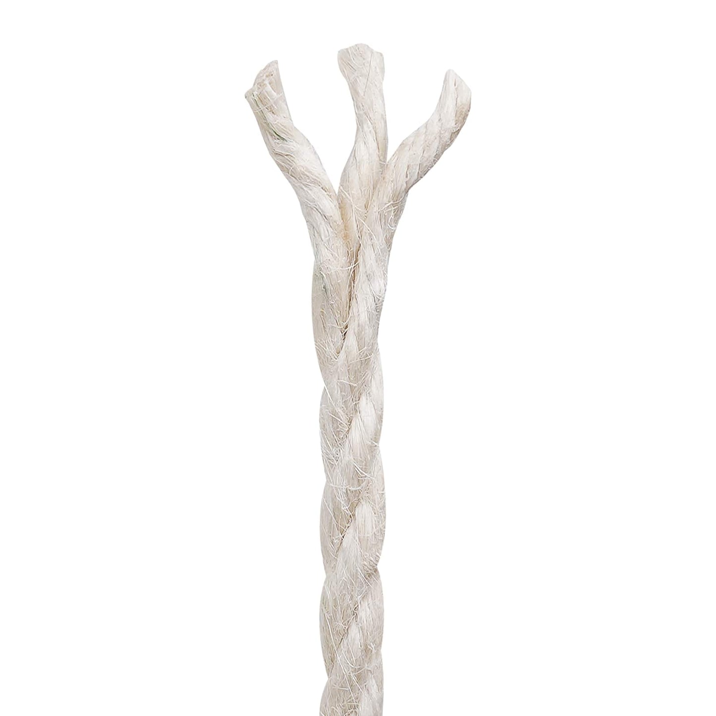 Juteschnur 2 stk. 2 mm Weiß 100% Tossa Jute