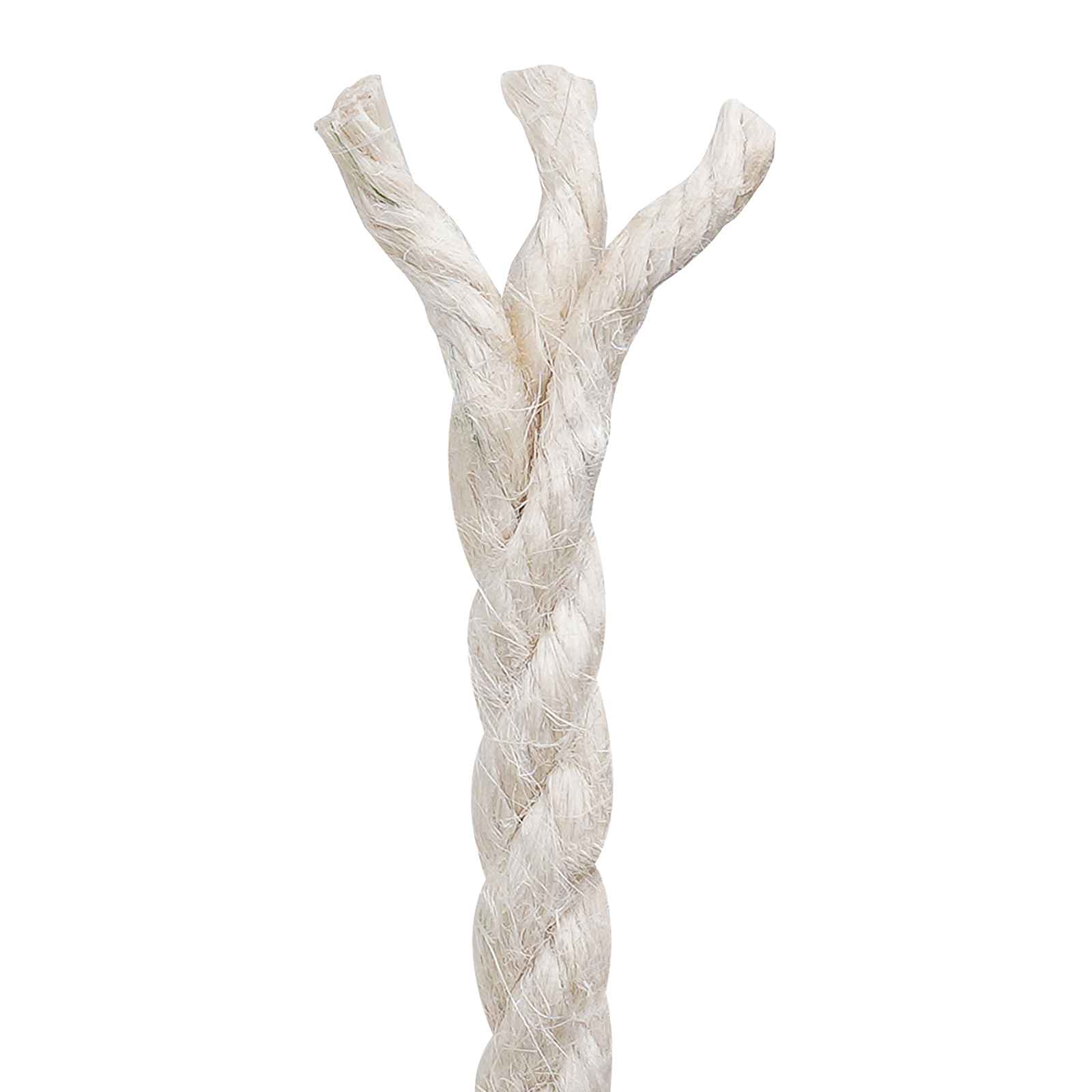 Juteseil 6 mm Weiß 100% Tossa Jute