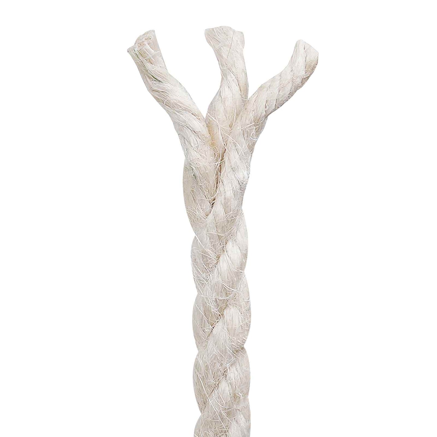 Juteseil 8 mm Weiß 100% Tossa Jute