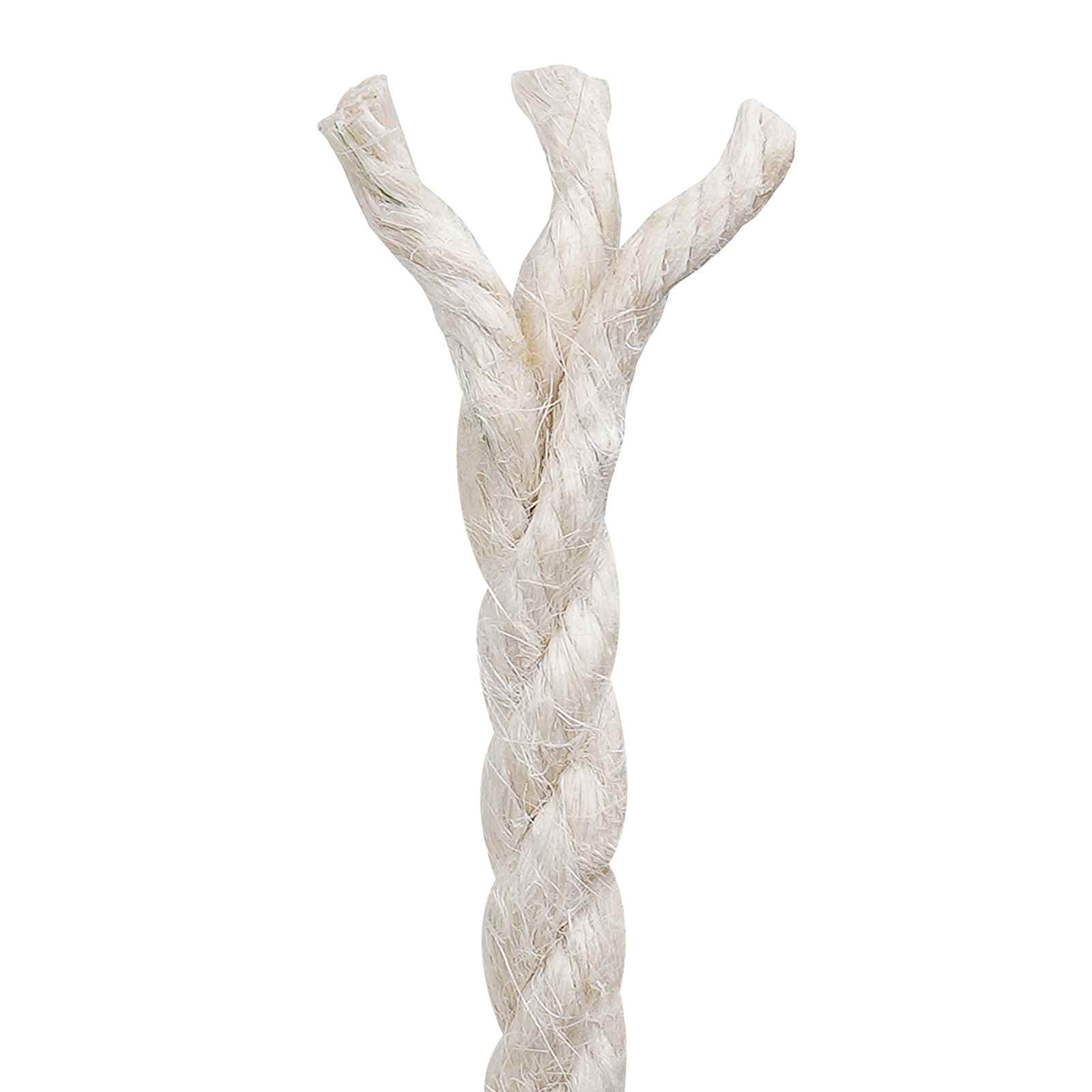 Juteseil 8 mm Weiß 100% Tossa Jute