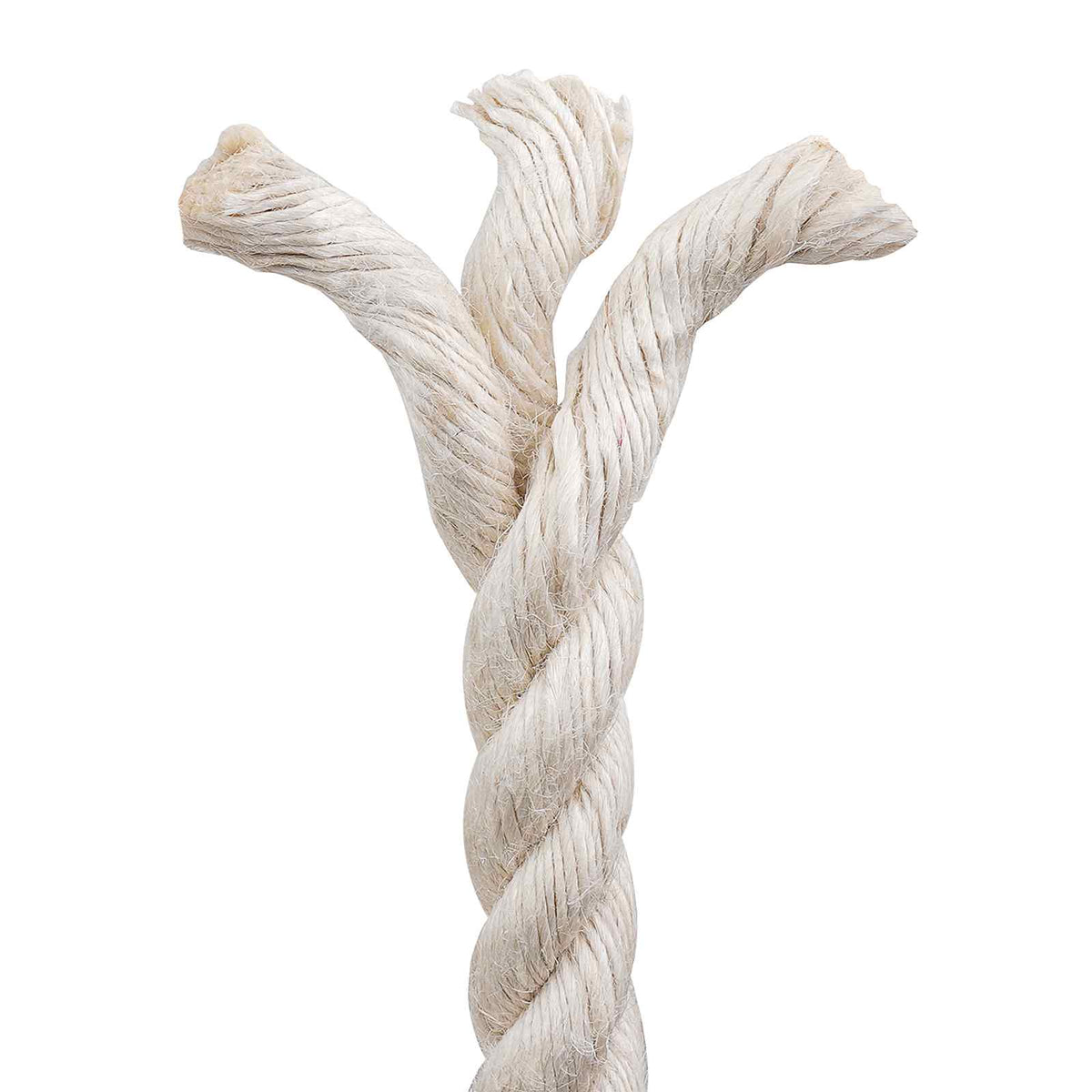 Juteseil 12 mm Weiß 100% Tossa Jute