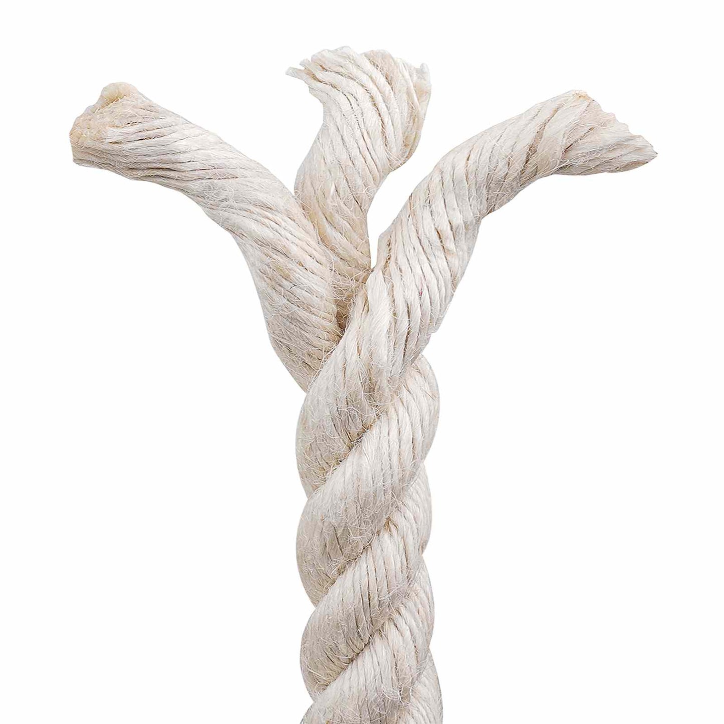 Juteseil 14 mm Weiß 100% Tossa Jute