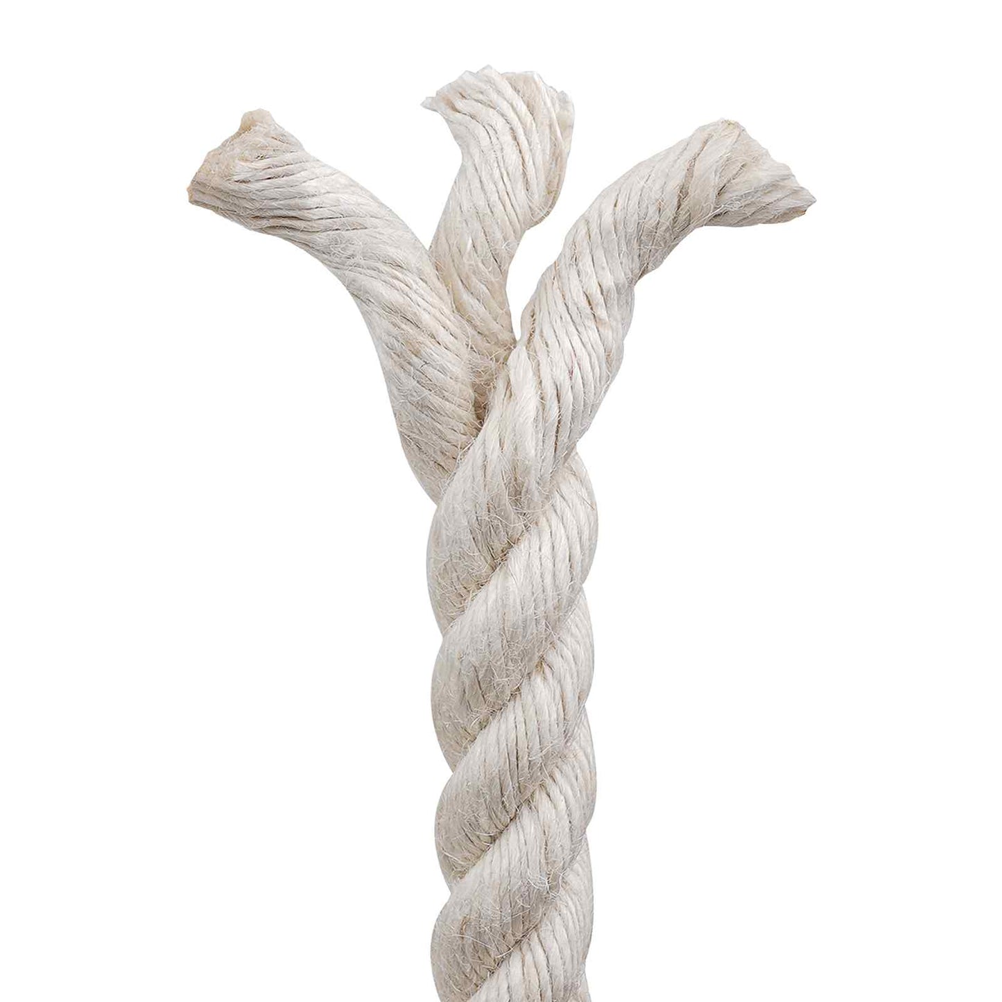 Juteseil 16 mm Weiß 100% Tossa Jute