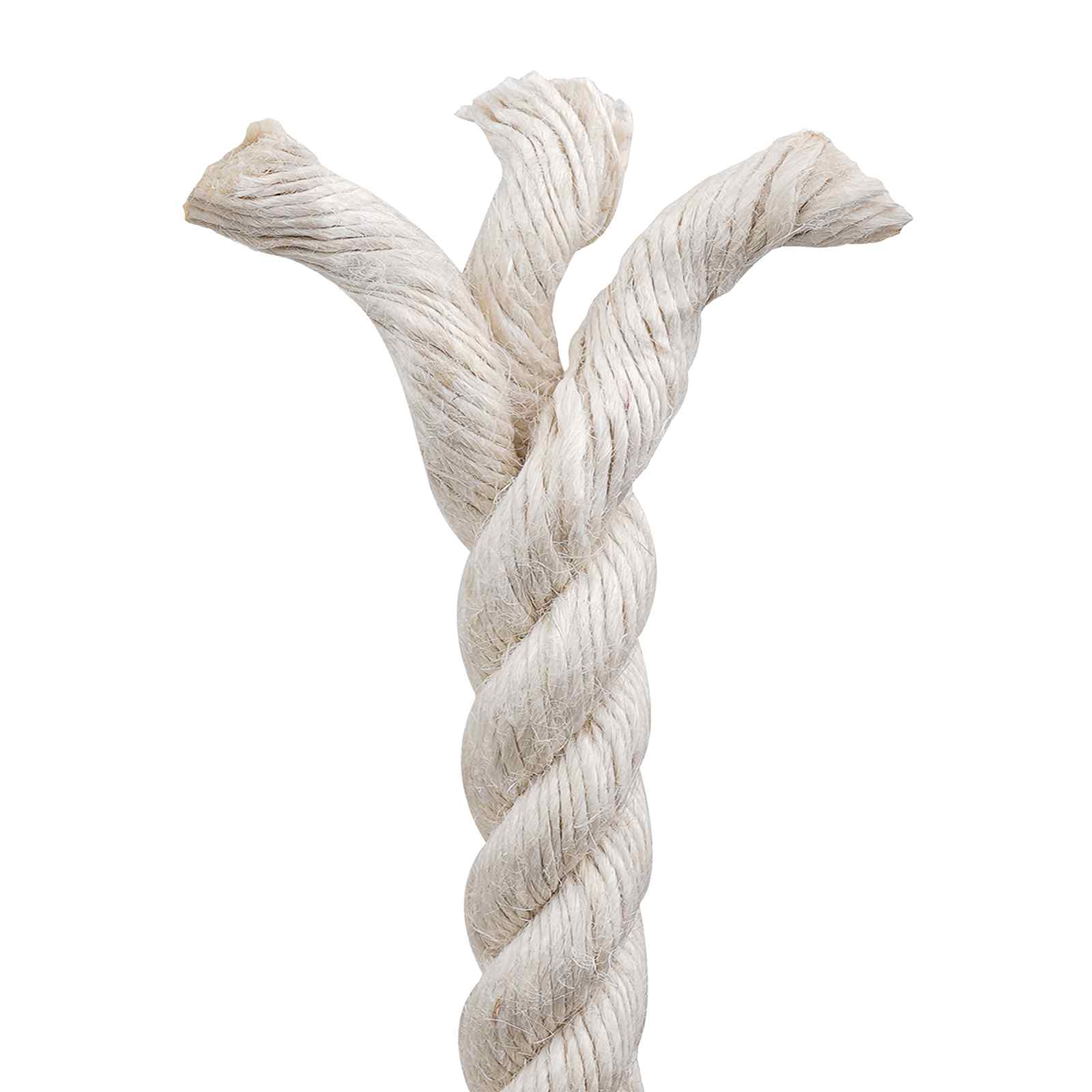 Juteseil 20 mm Weiß 100% Tossa Jute