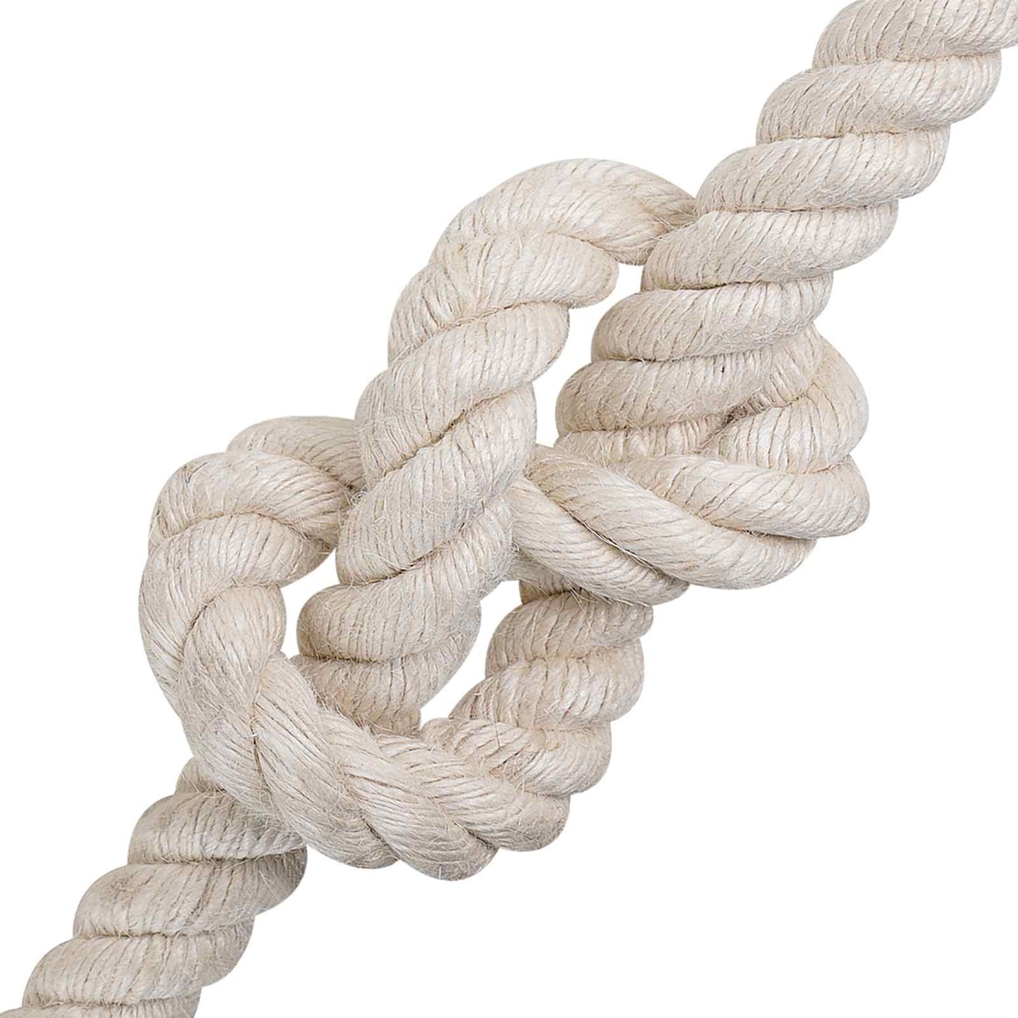 Juteseil 20 mm Weiß 100% Tossa Jute
