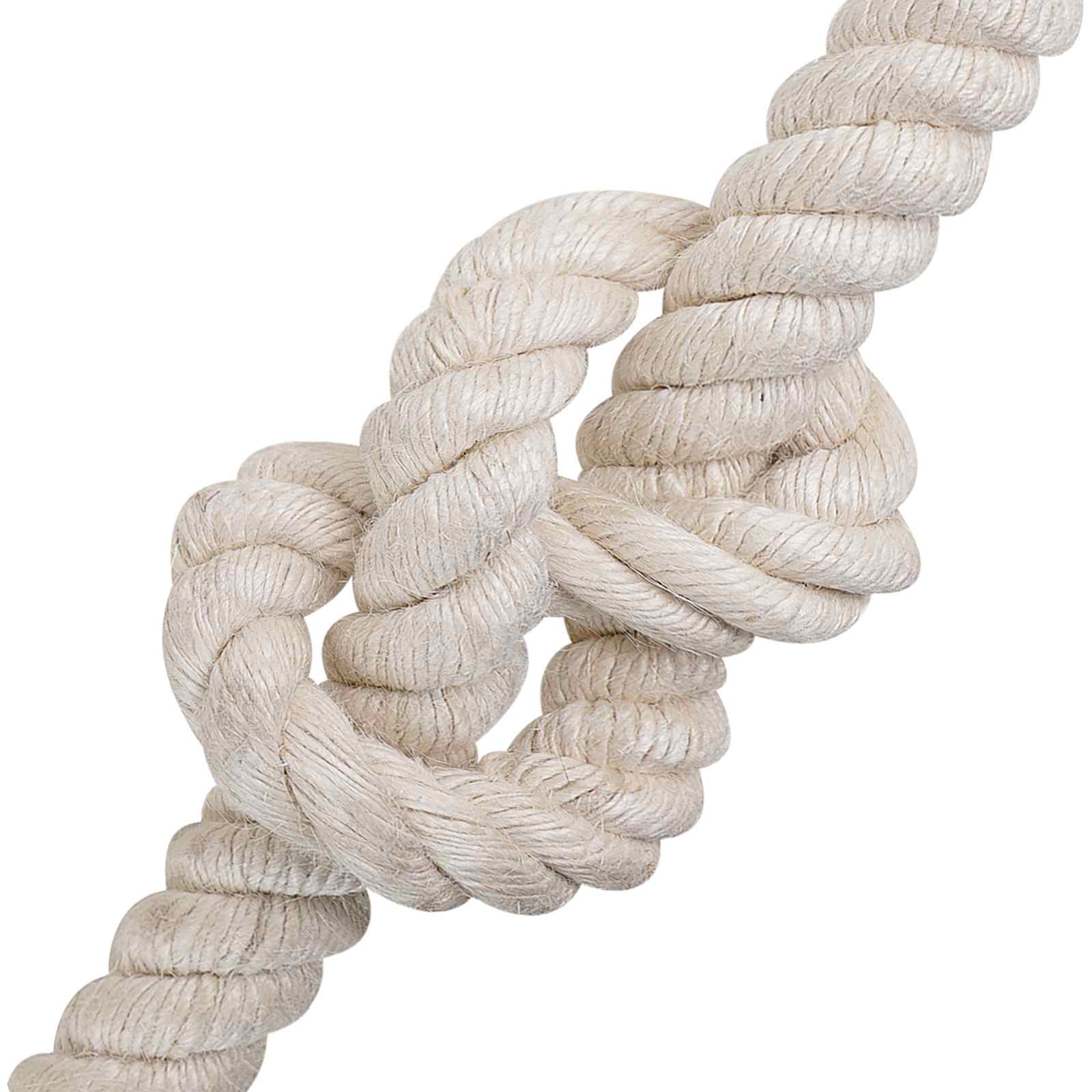 Juteseil 24 mm Weiß 100% Tossa Jute