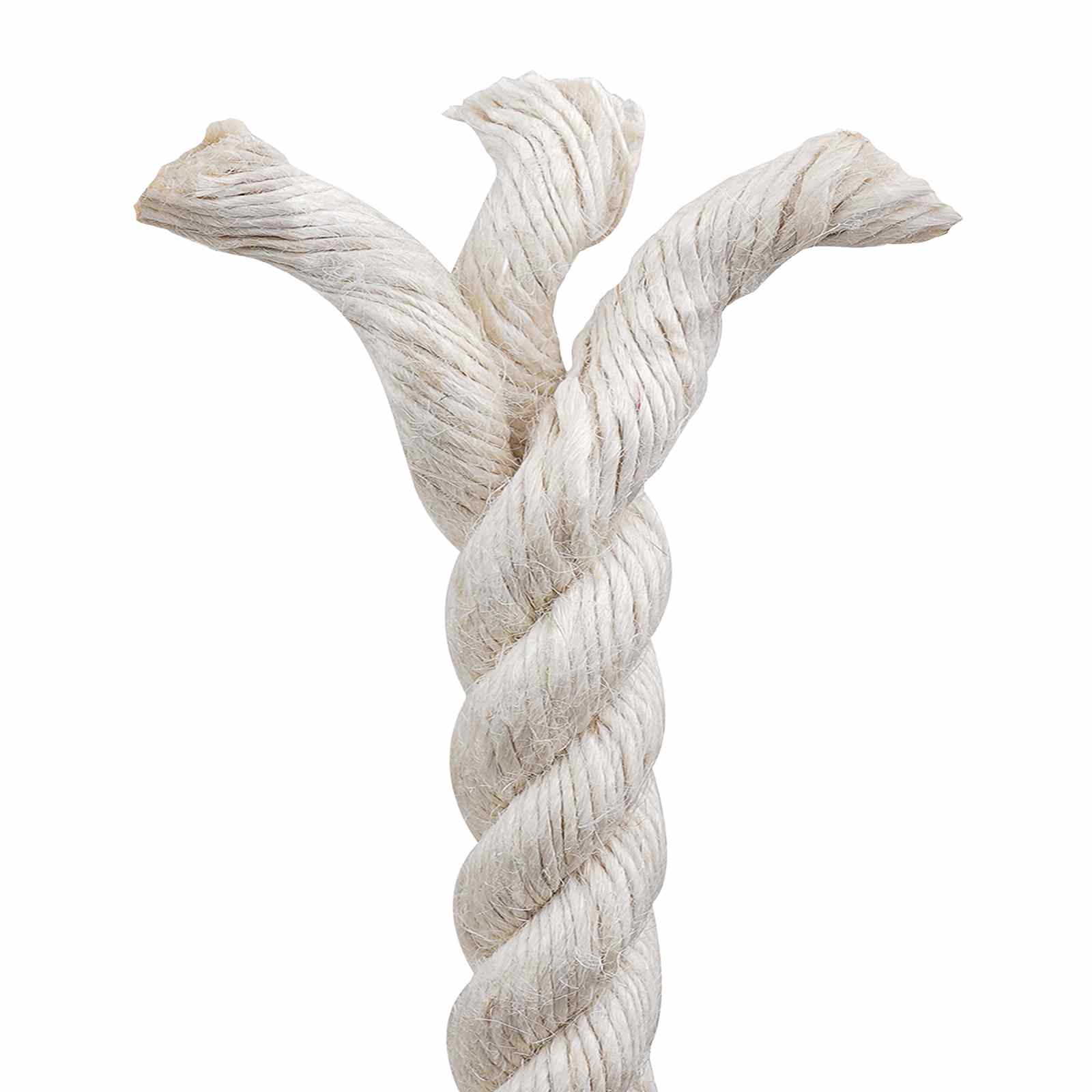 Juteseil 24 mm Weiß 100% Tossa Jute
