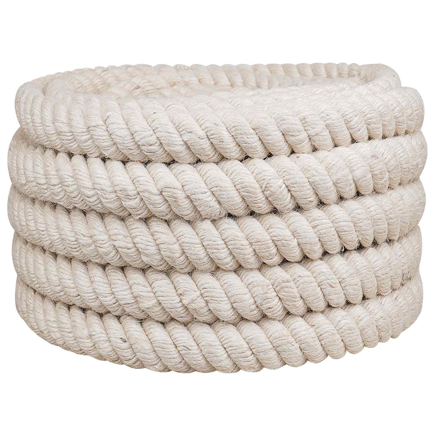 Juteseil 30 mm Weiß 100% Tossa Jute
