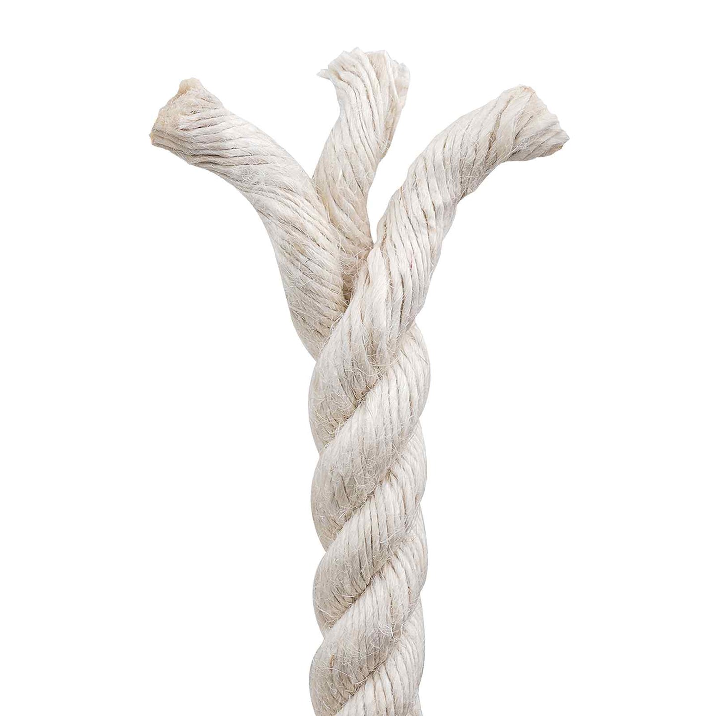 Juteseil 30 mm Weiß 100% Tossa Jute